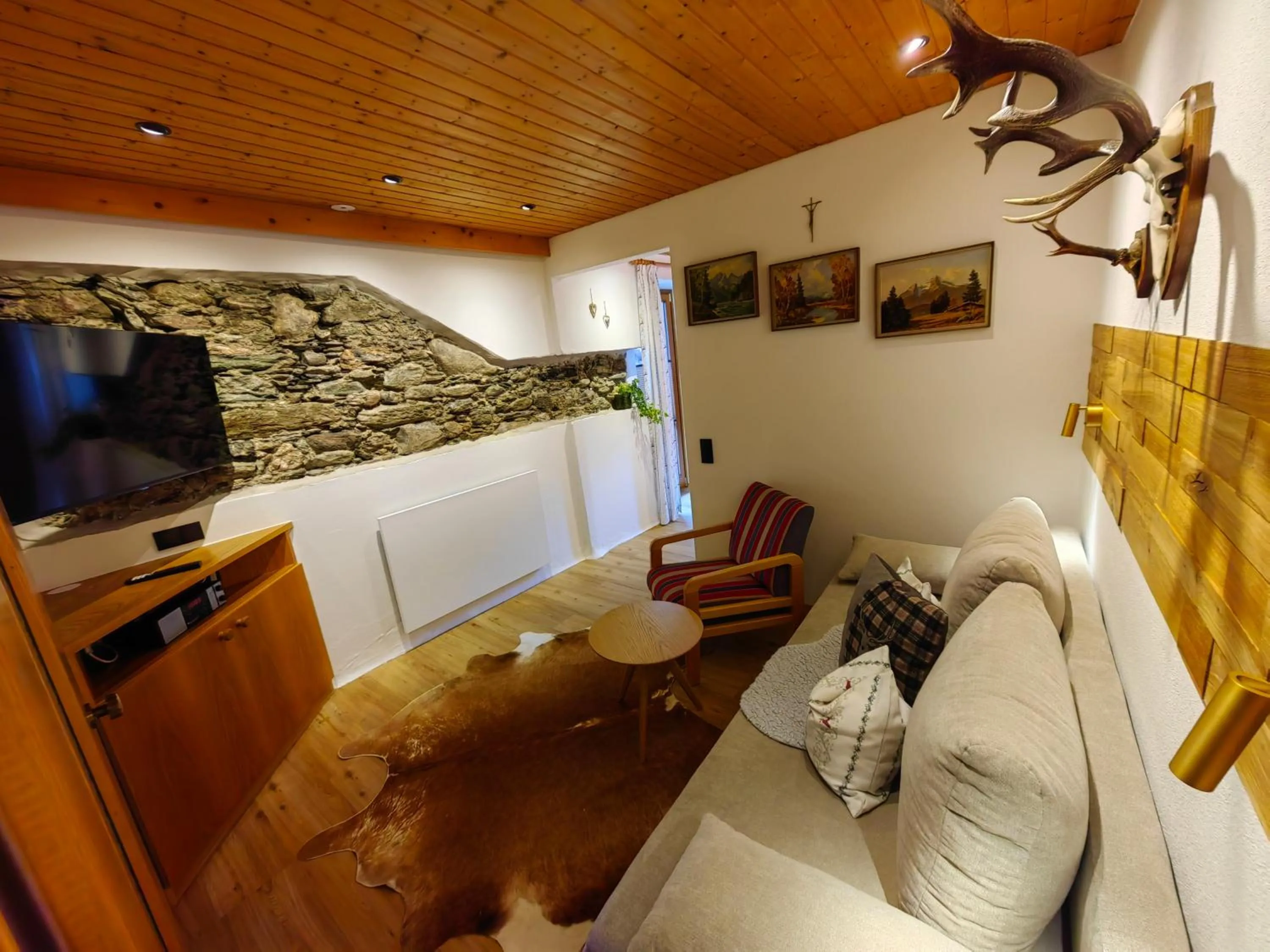 Living room in Haus Groder