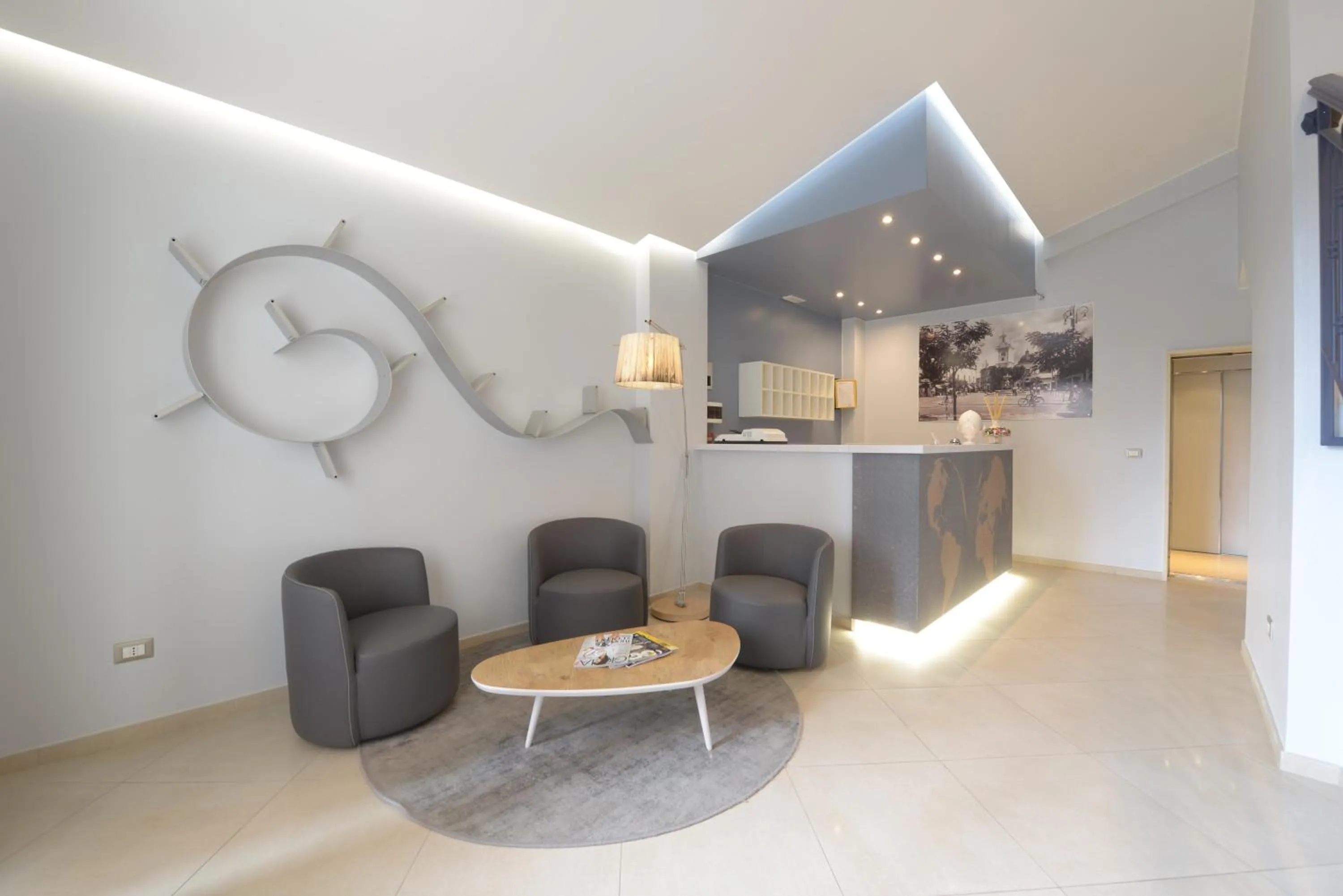 Lobby or reception in Imperiali Hotel