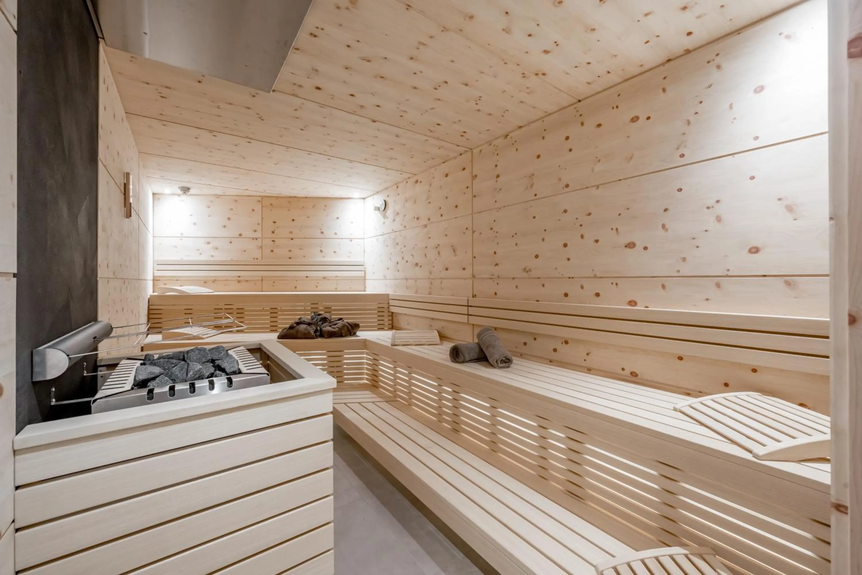 Sauna in Appartements Perberschlager
