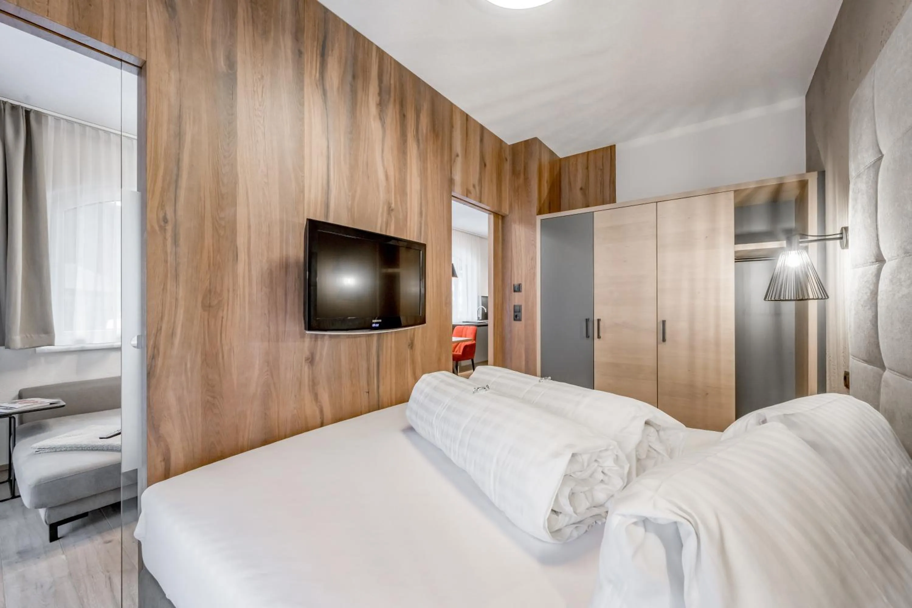 Photo of the whole room, Bed in Appartements Perberschlager