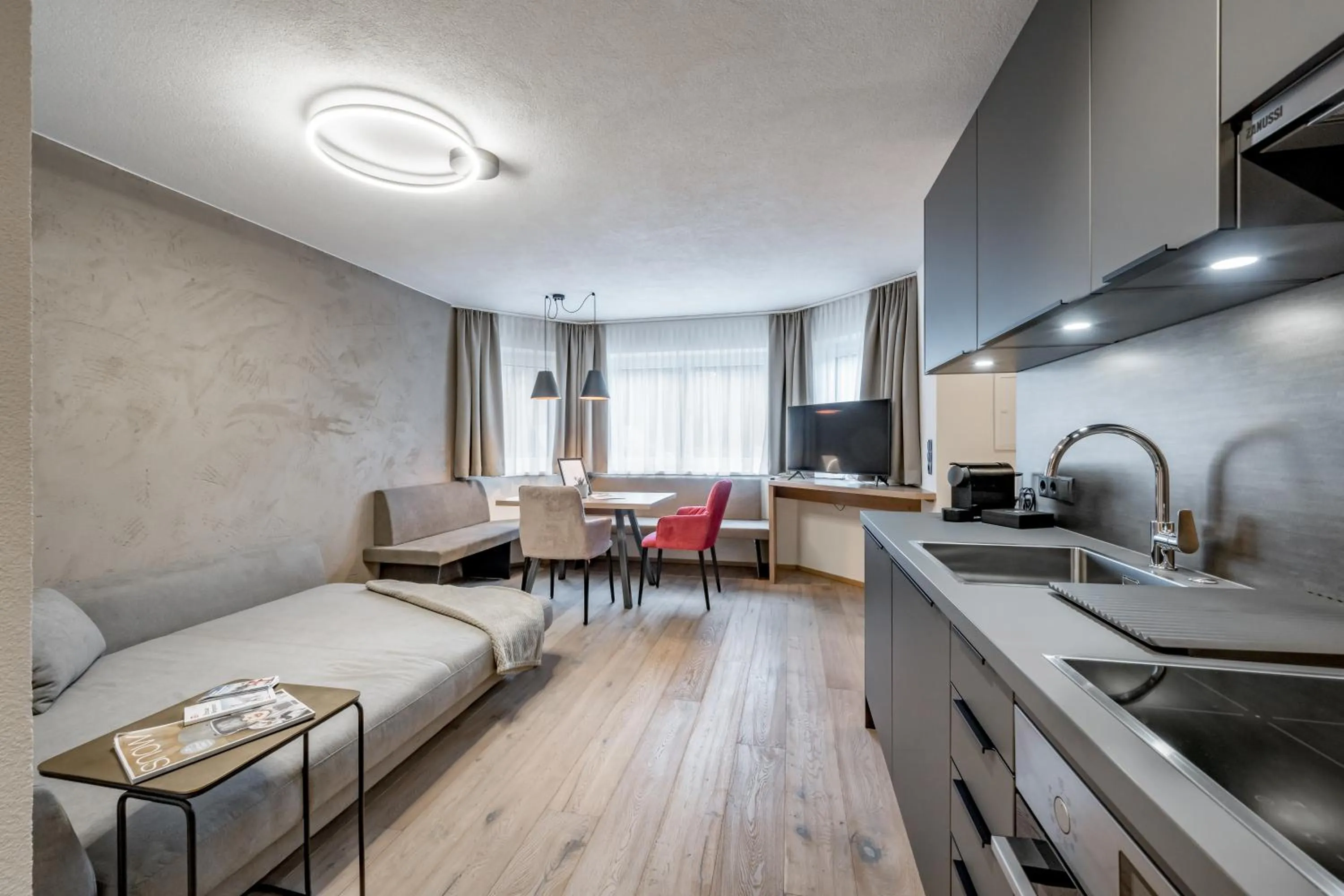 kitchen in Appartements Perberschlager