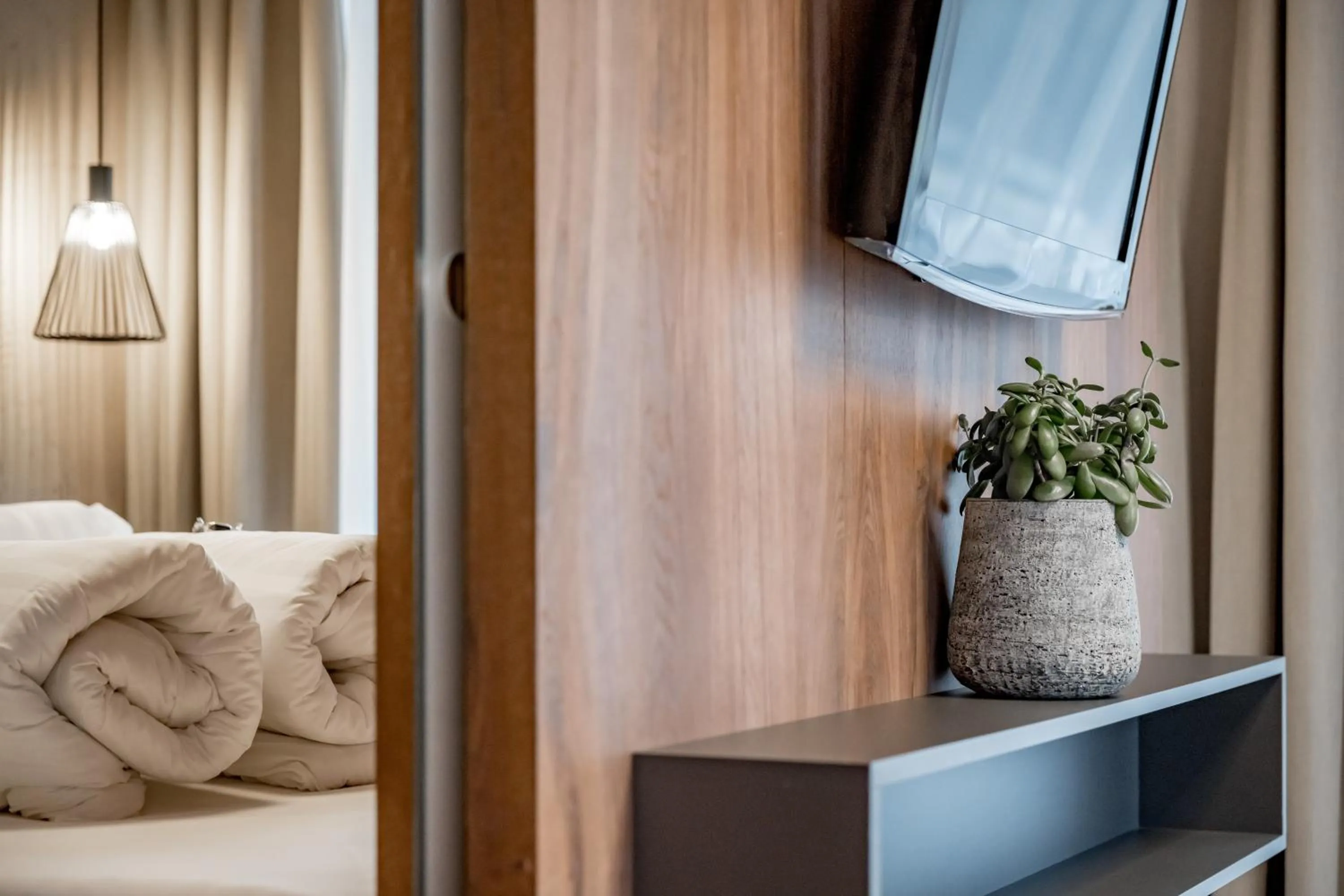 TV and multimedia, Bed in Appartements Perberschlager