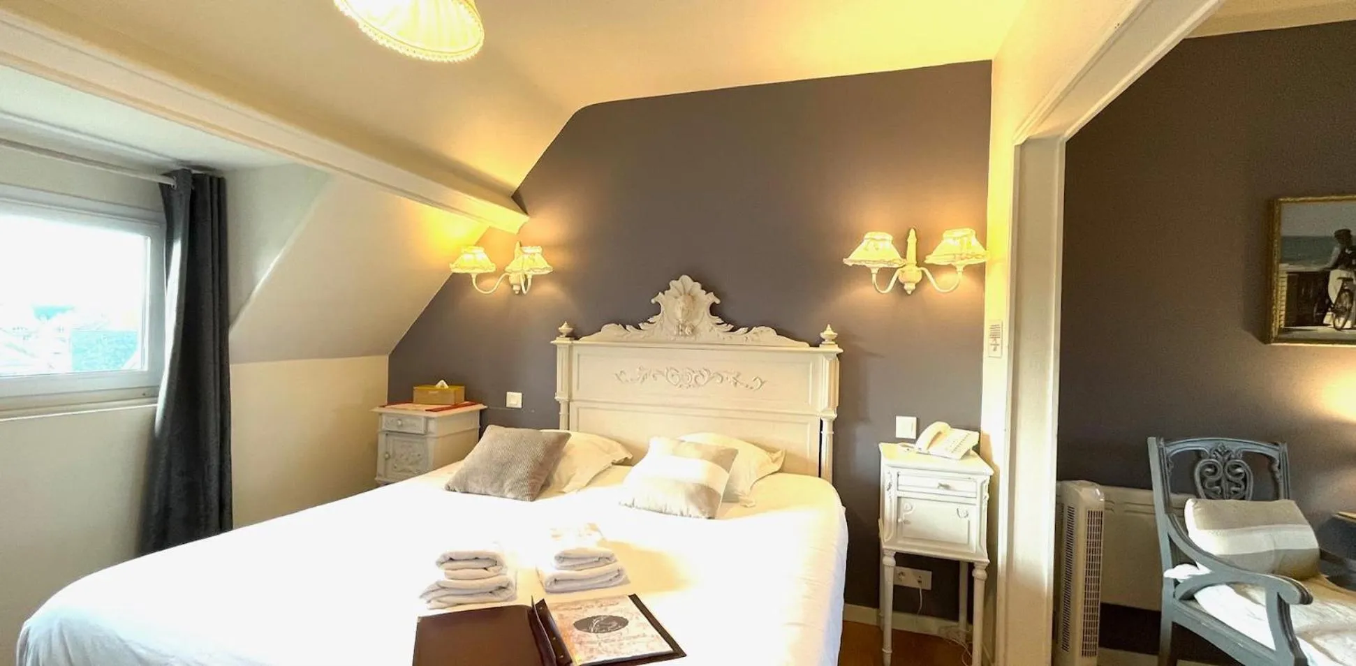 Bedroom, Bed in La Villa Les Mots Passants