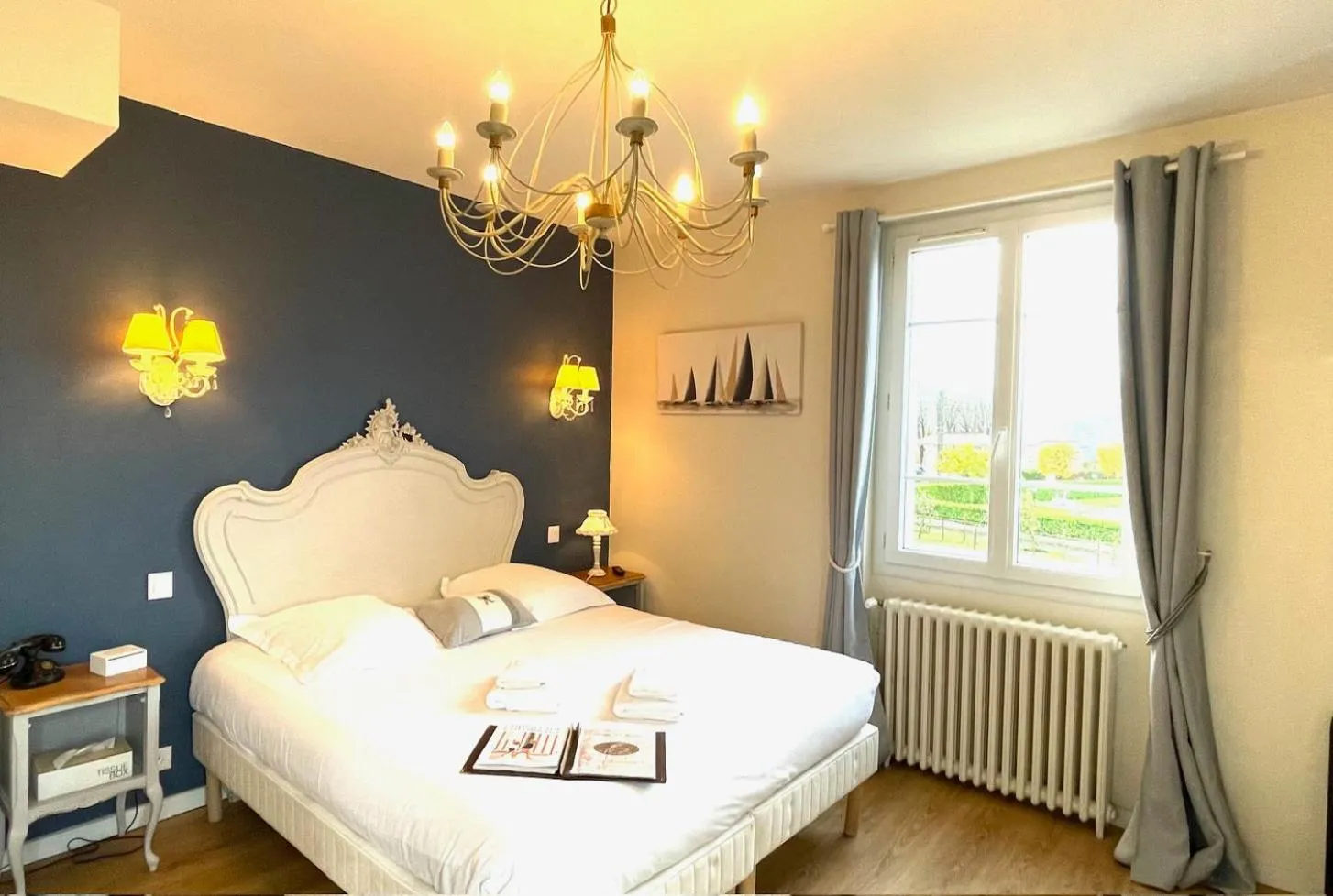 Bedroom, Bed in La Villa Les Mots Passants