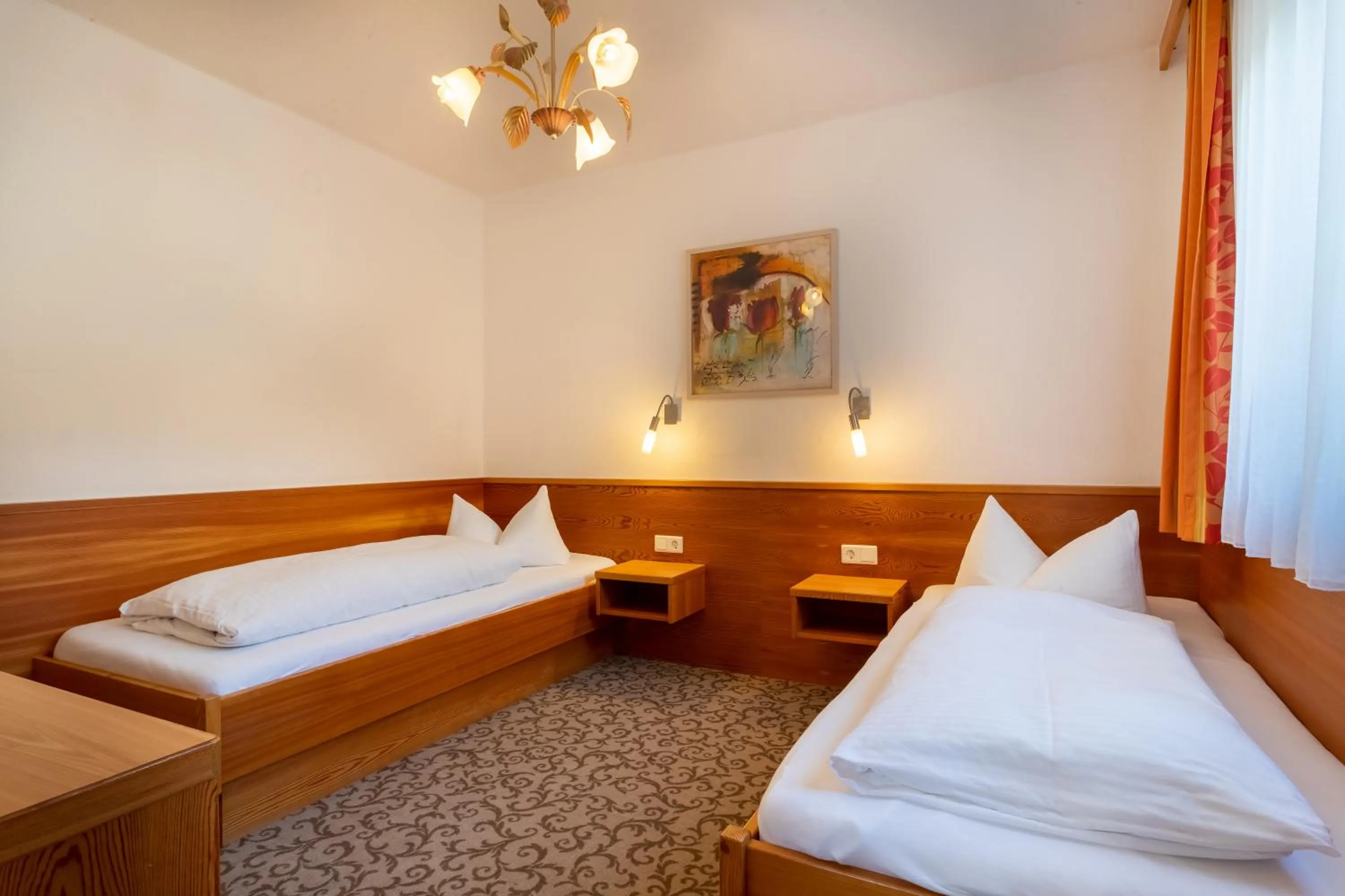 Photo of the whole room, Bed in Kinderhotel Lärchenhof