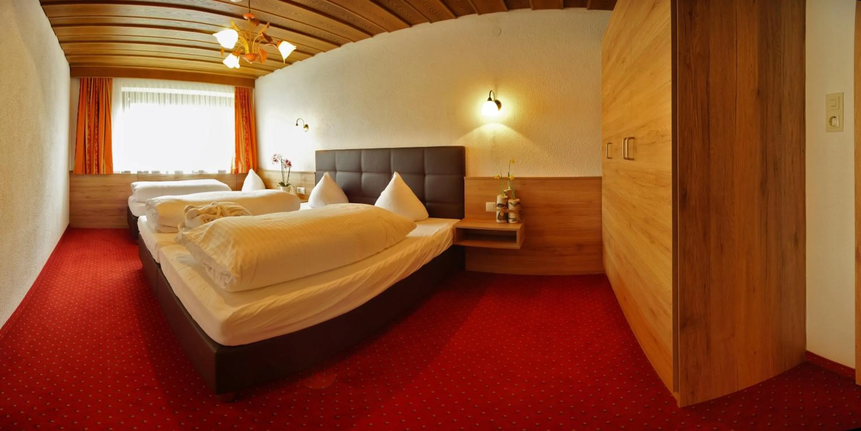 Bed in Kinderhotel Lärchenhof