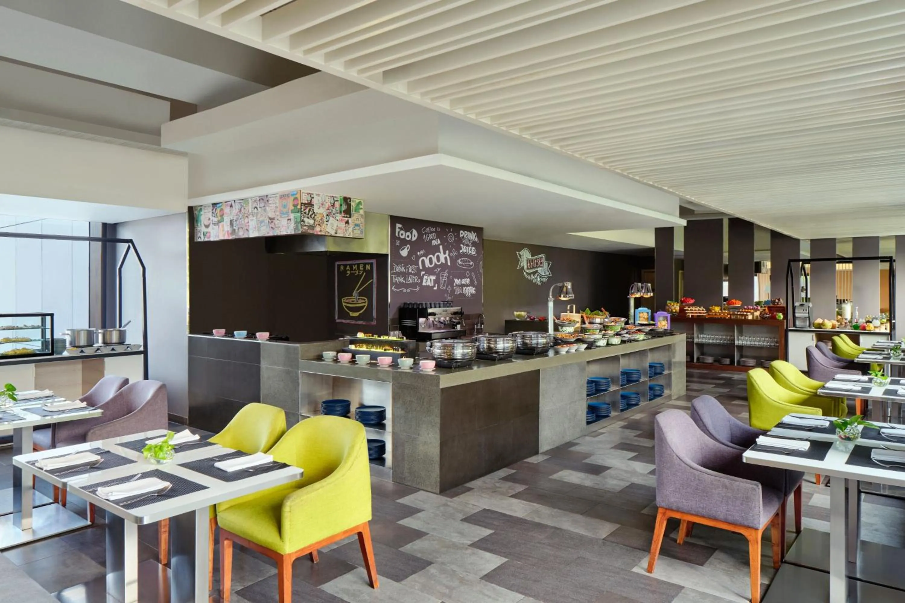 Restaurant/places to eat in Aloft Jakarta Wahid Hasyim