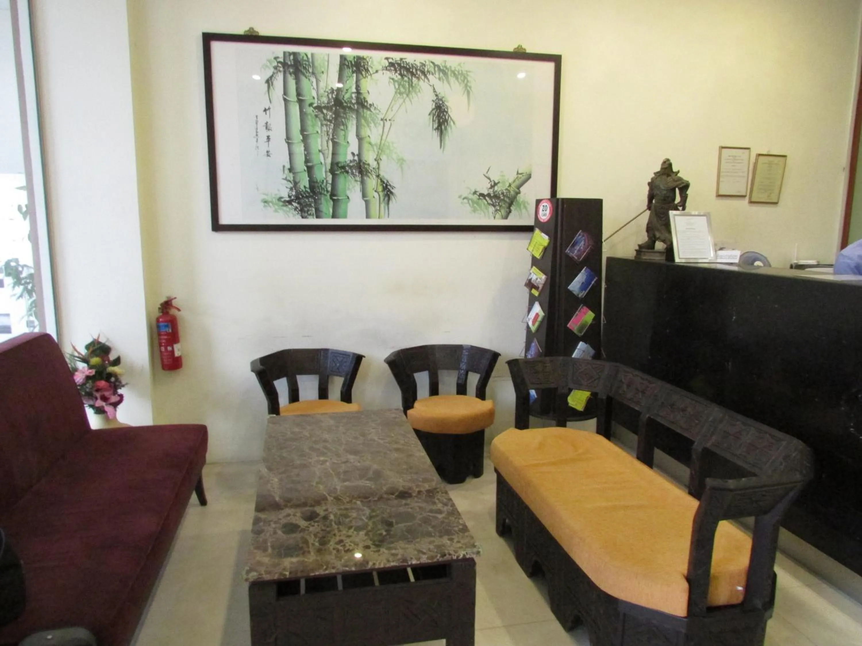 Lobby or reception in Asphodel Inn