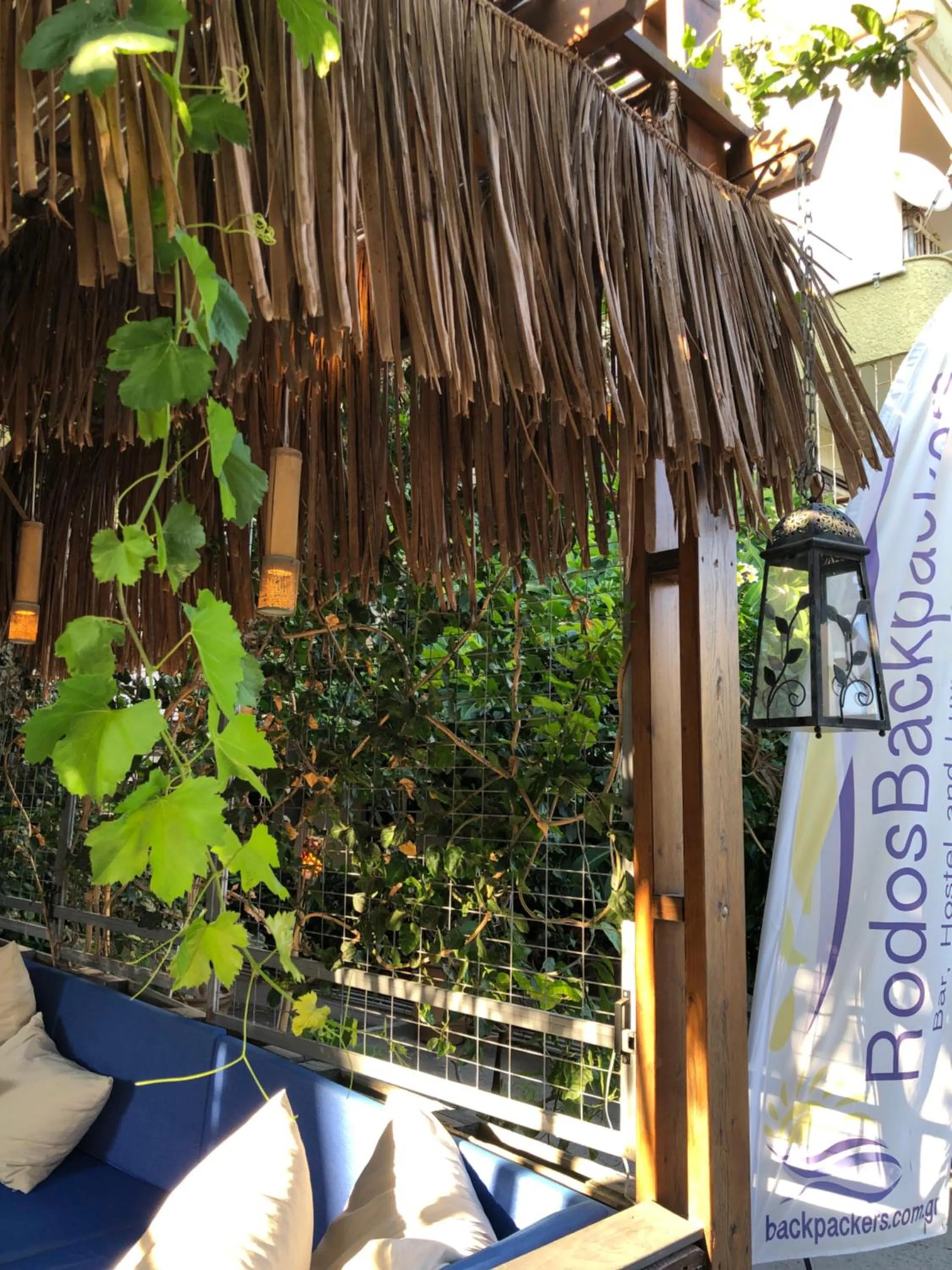 Property logo or sign in Rhodes Backpackers Boutique Hostel and Apartments