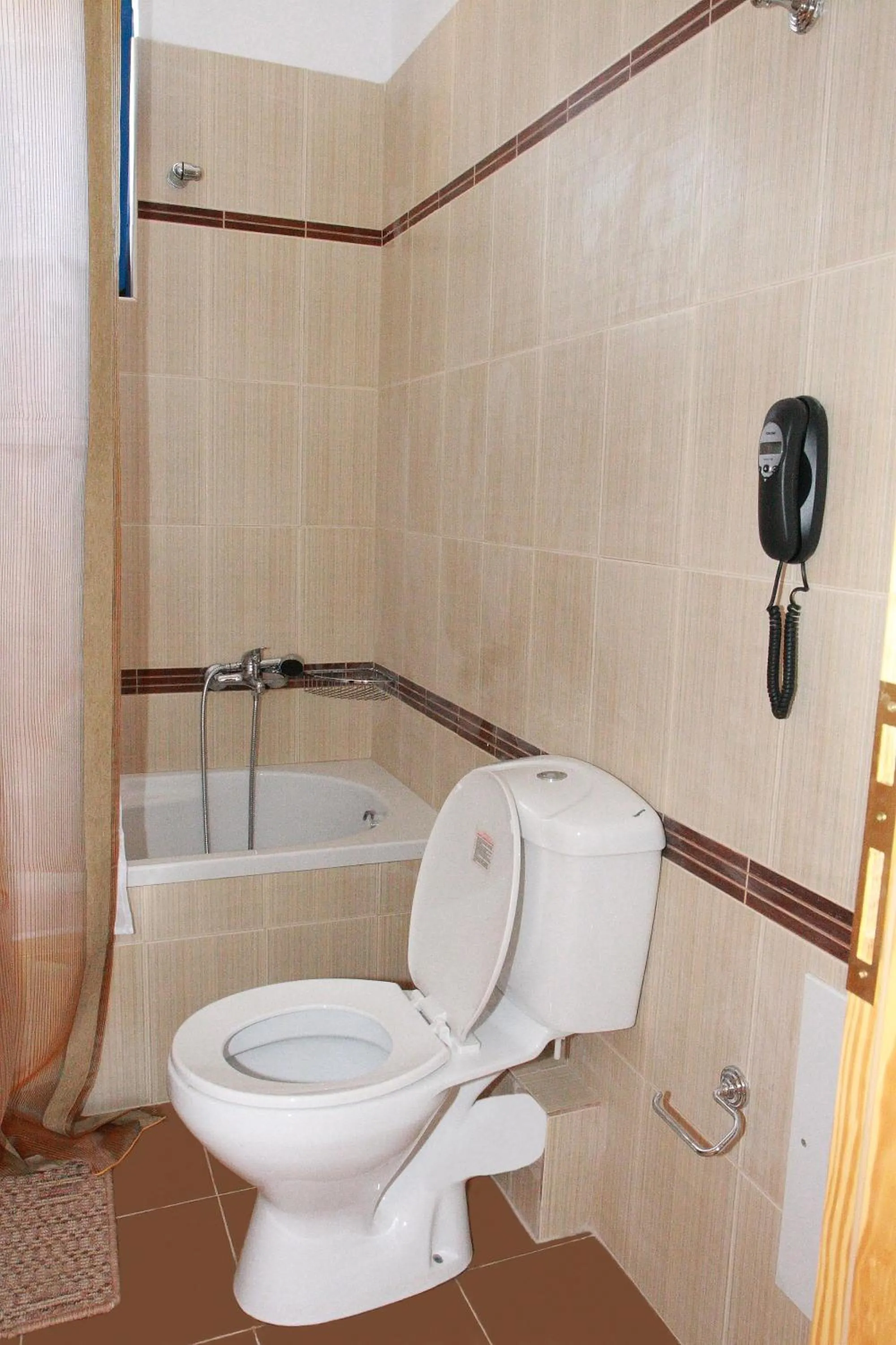 Toilet in Gold Apartments