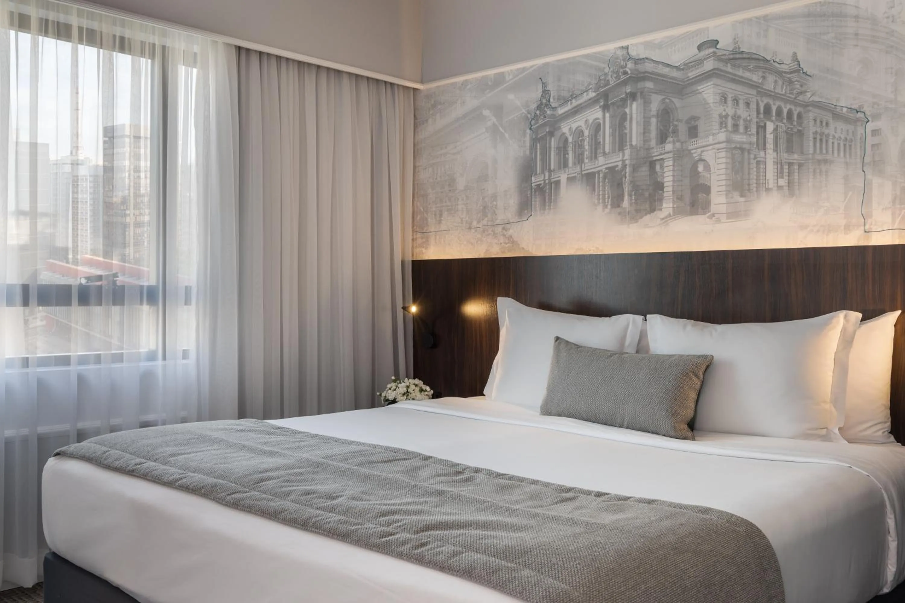 Bed in Blue Tree Premium Paulista