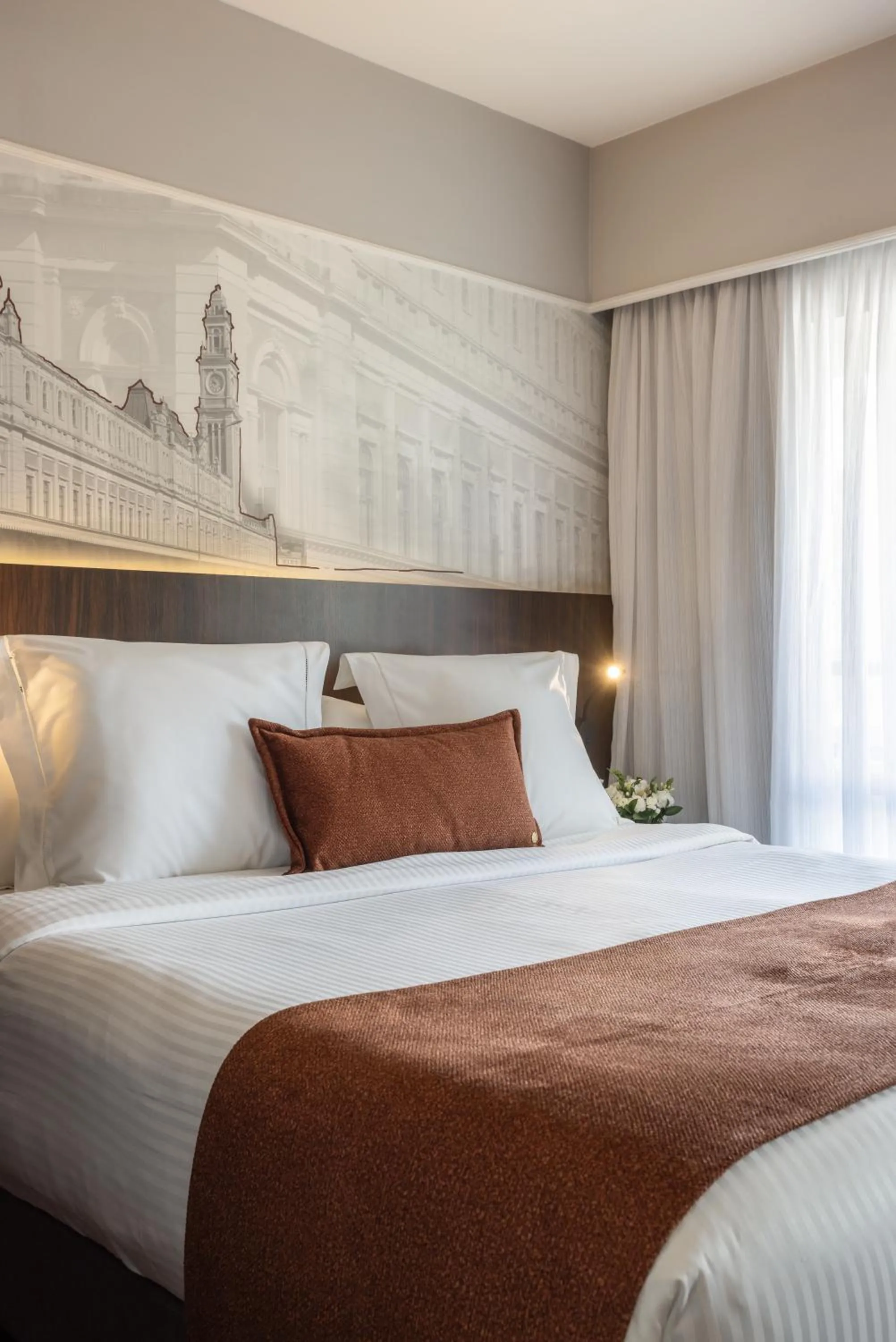 Bed in Blue Tree Premium Paulista