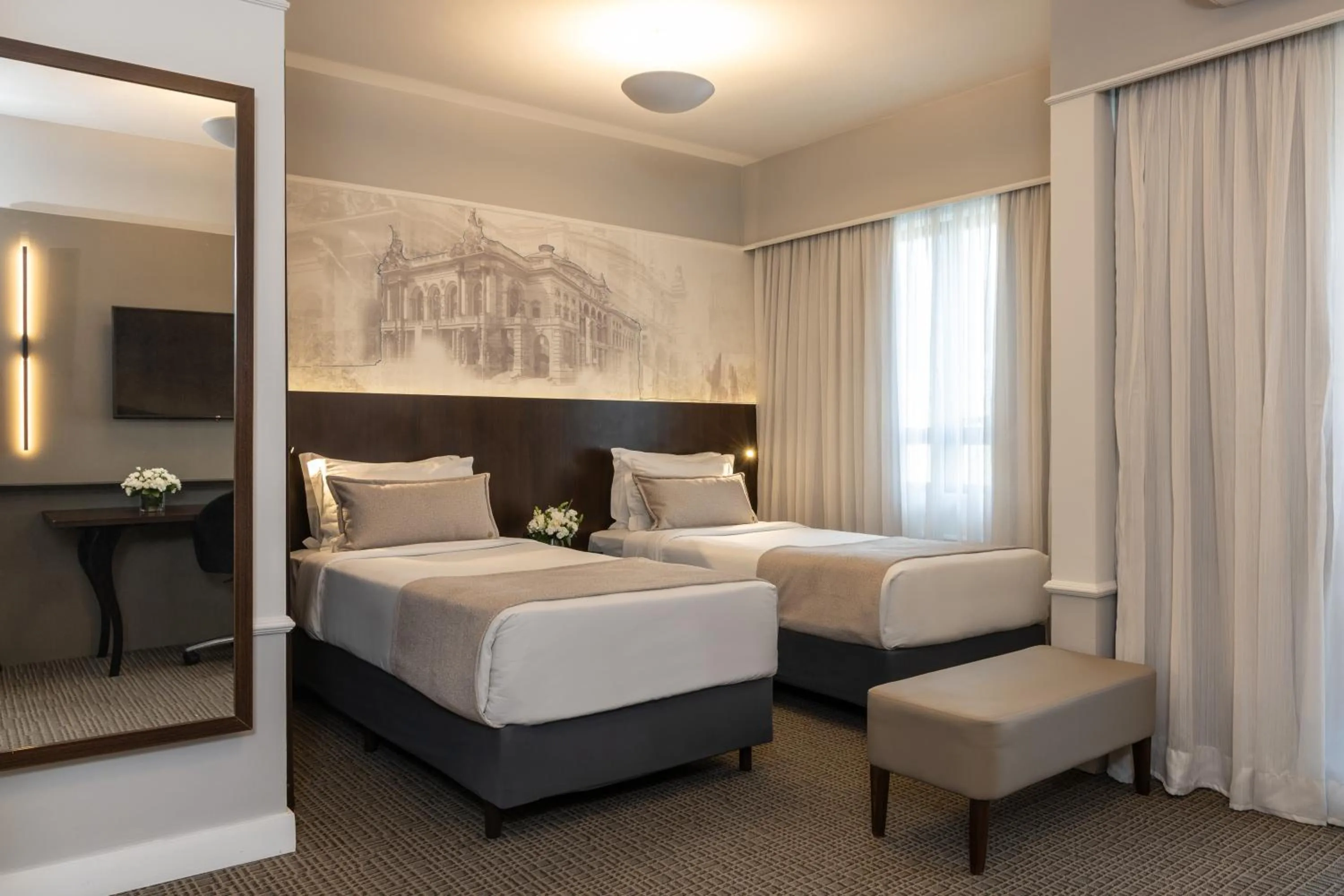 Bed in Blue Tree Premium Paulista