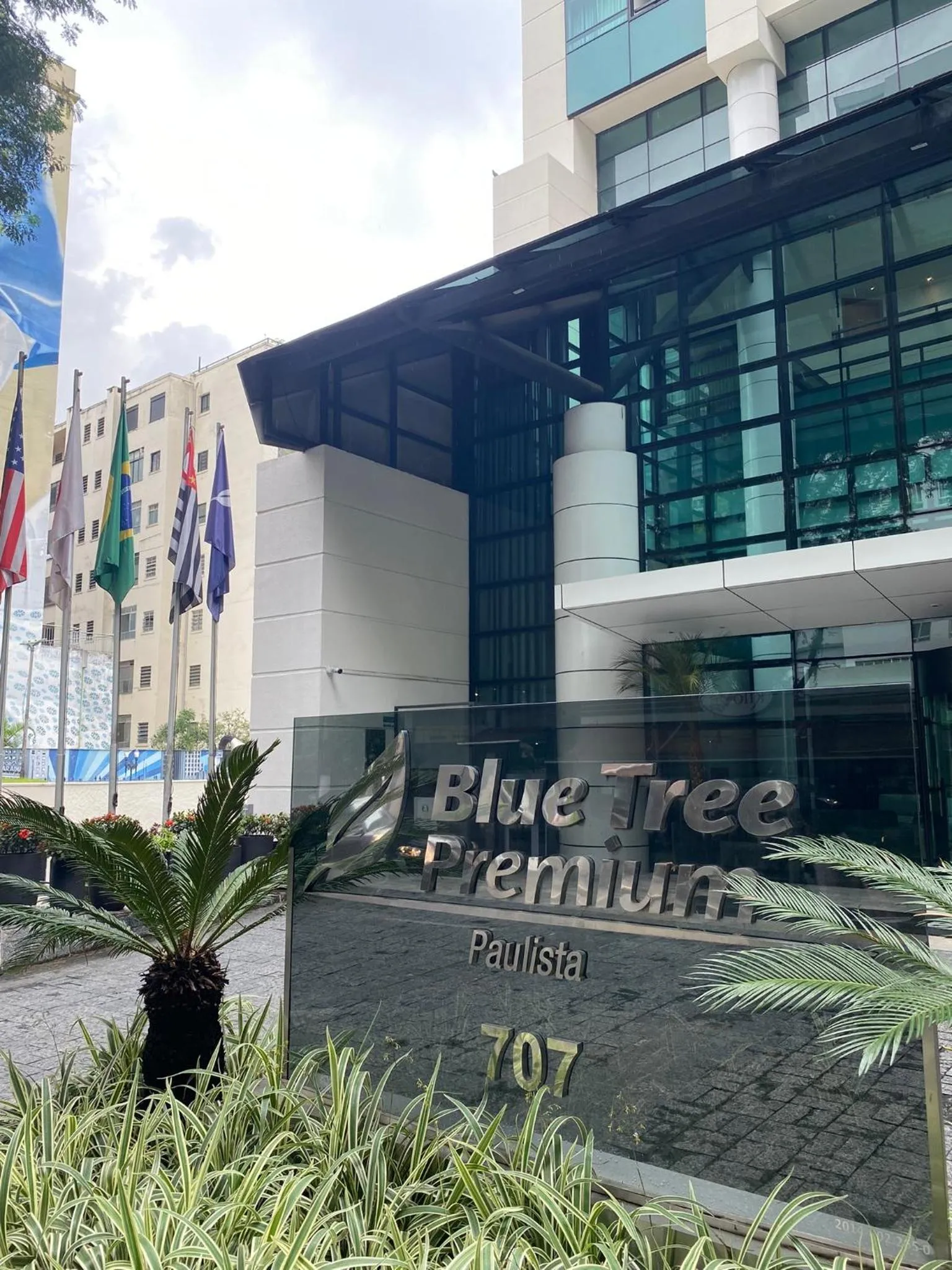 Property building in Blue Tree Premium Paulista