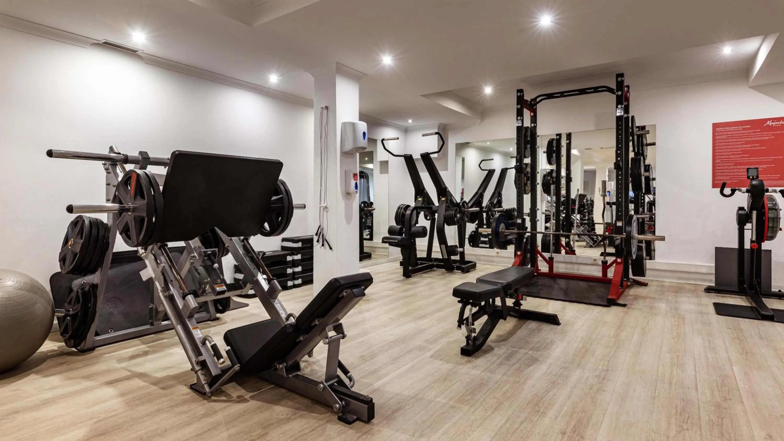 Fitness centre/facilities in The Magnolia Hotel