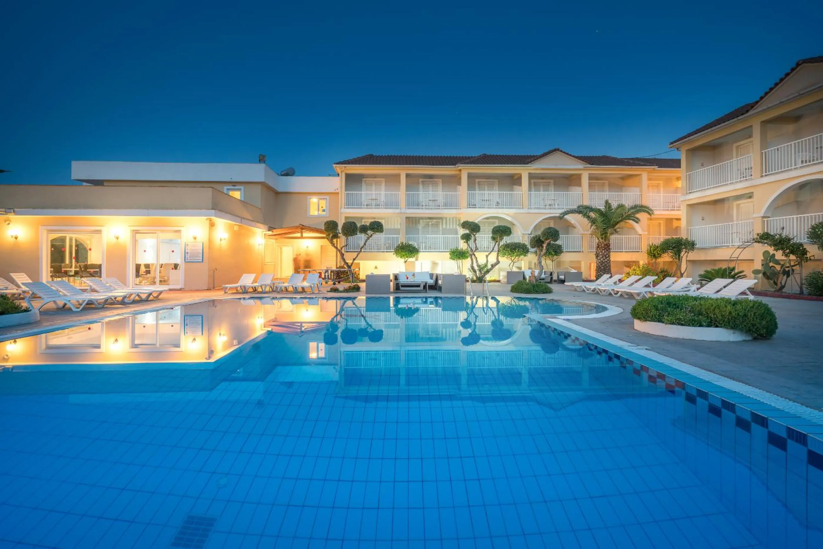 Swimming pool in Filoxenia Hotel Zakynthos