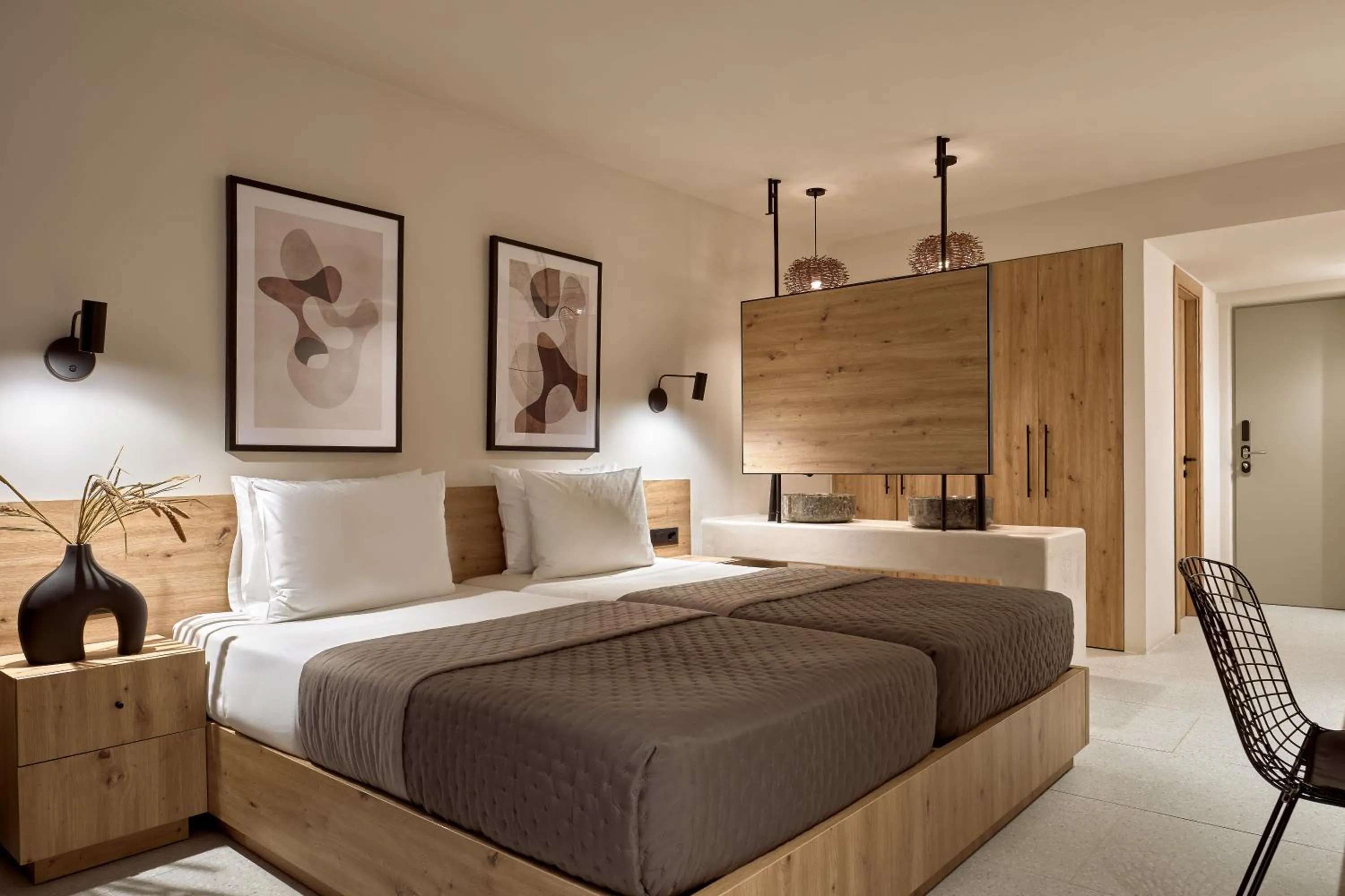 Bed in Filoxenia Hotel Zakynthos