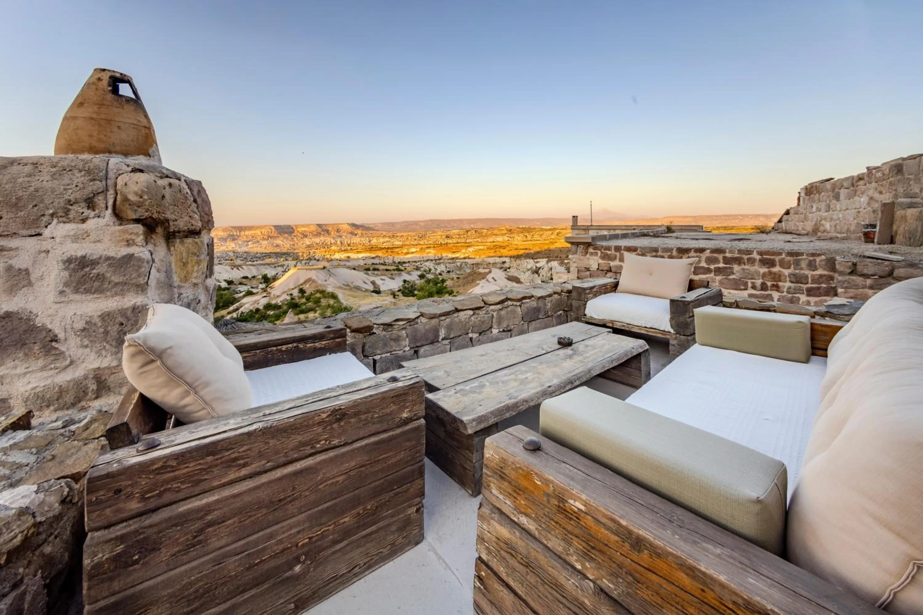 Patio in Eyes Of Cappadocia Cave Hotel