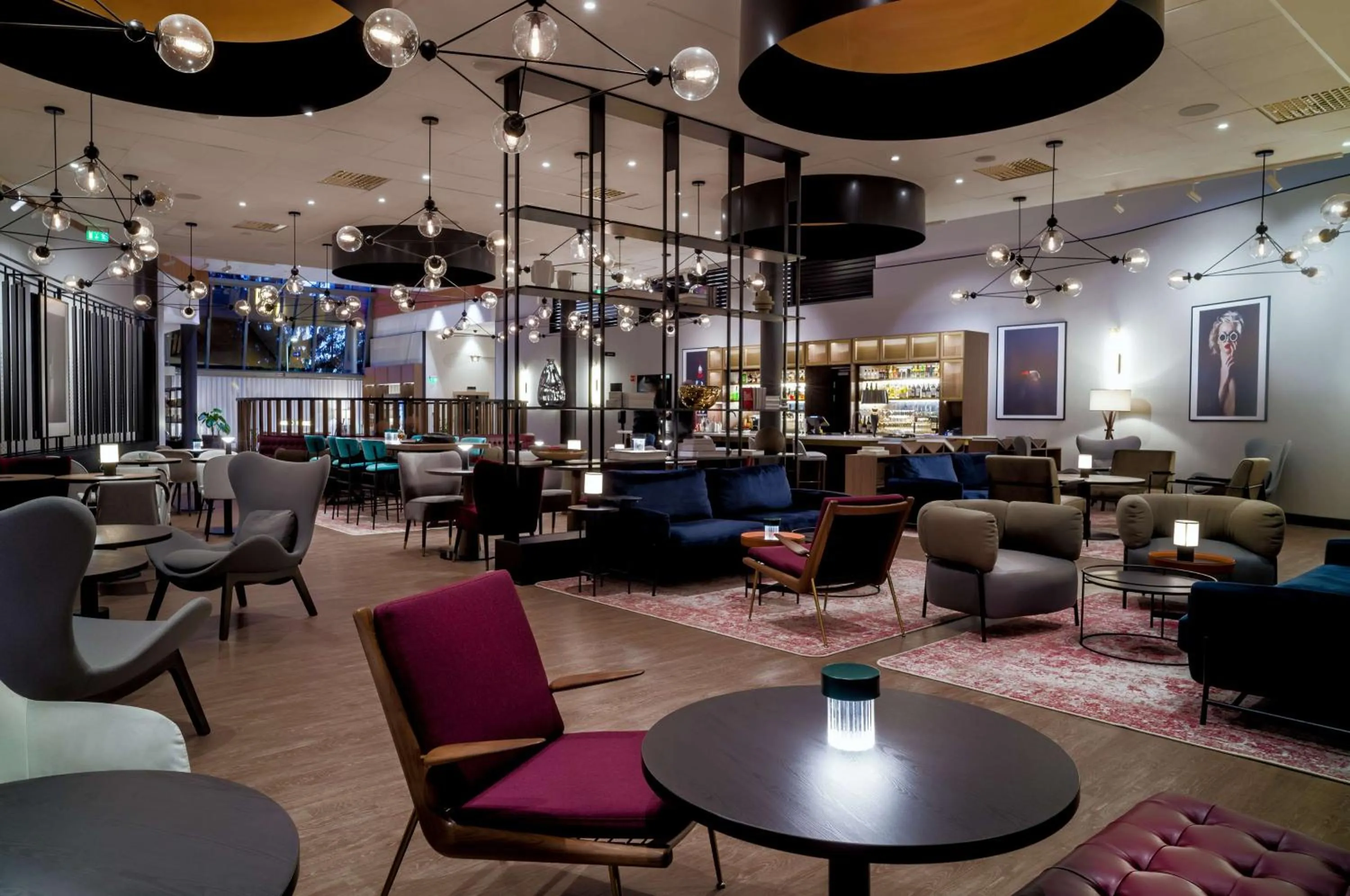 Lounge or bar in Radisson Hotel & Conference Centre Oslo Airport