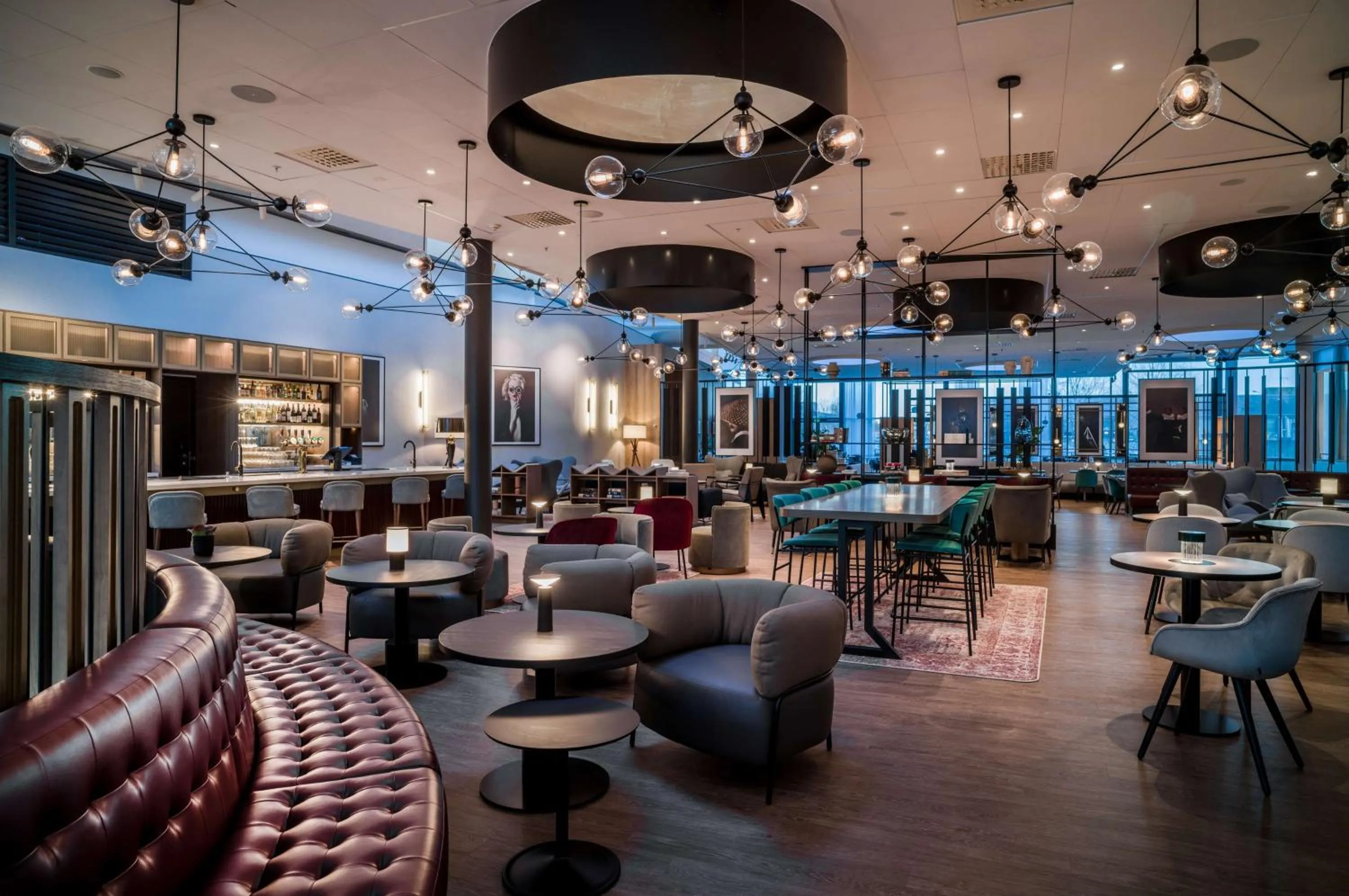 Lounge or bar in Radisson Hotel & Conference Centre Oslo Airport