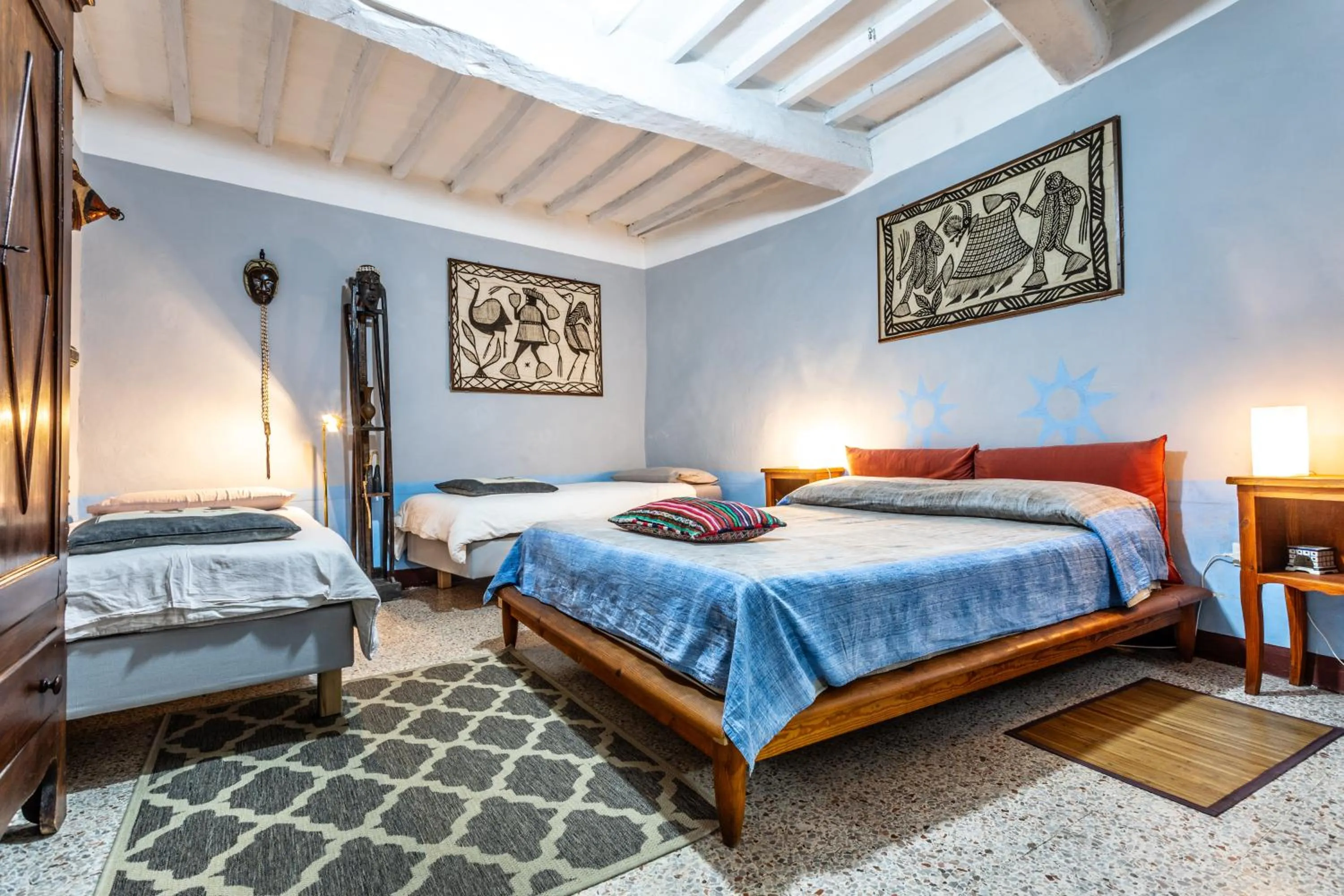 Bedroom, Bed in Le Cisterne B&B