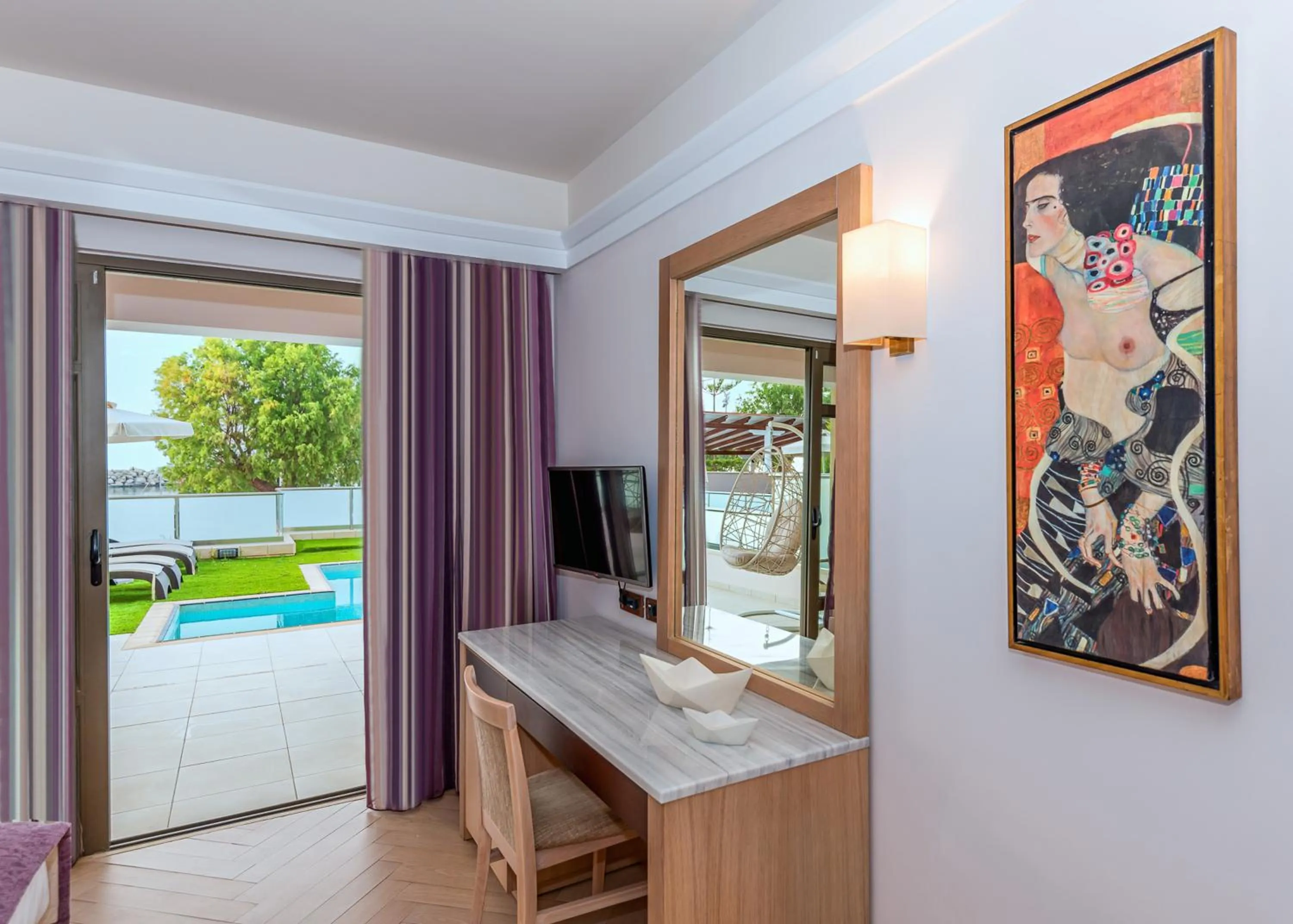 Decorative detail in Porto Platanias Beach Resort & Spa