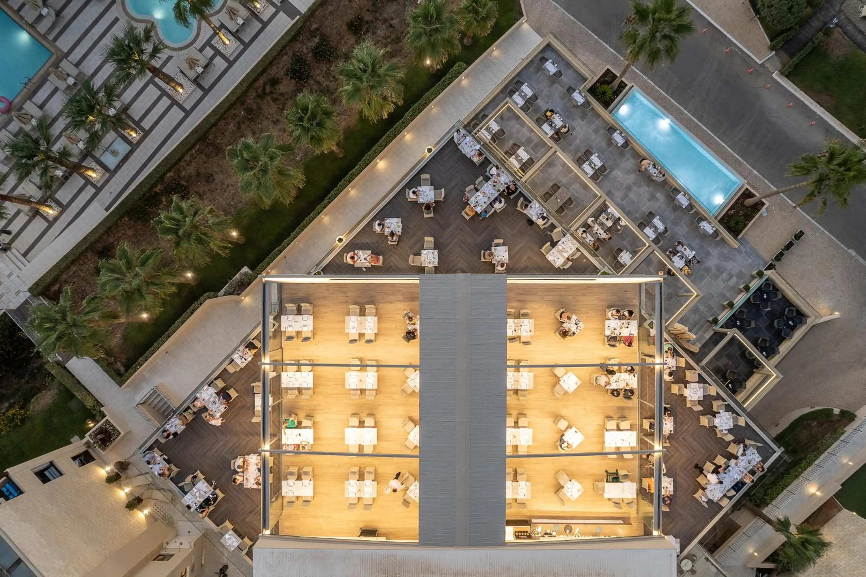 Property building in Porto Platanias Beach Resort & Spa