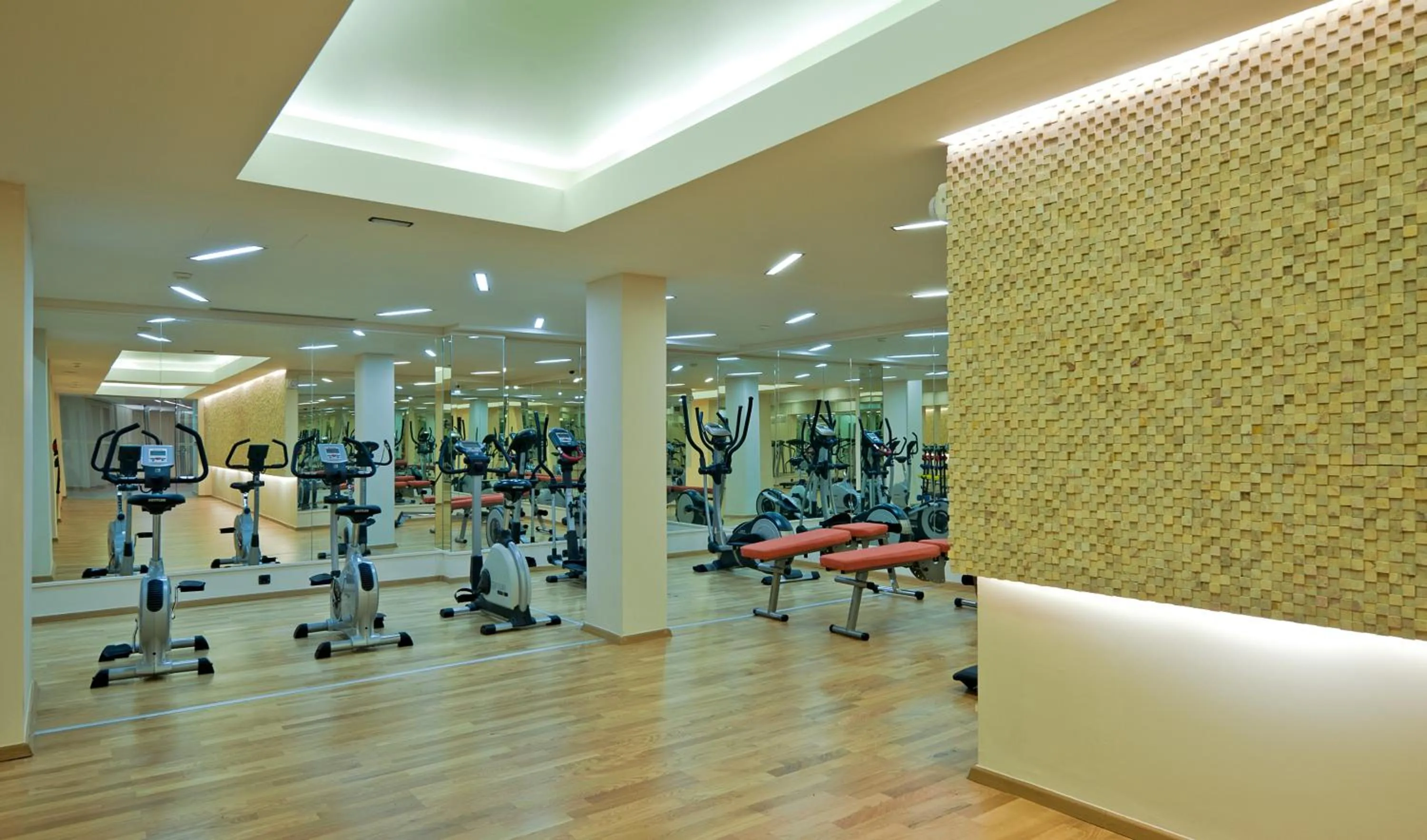 Fitness centre/facilities in Porto Platanias Beach Resort & Spa