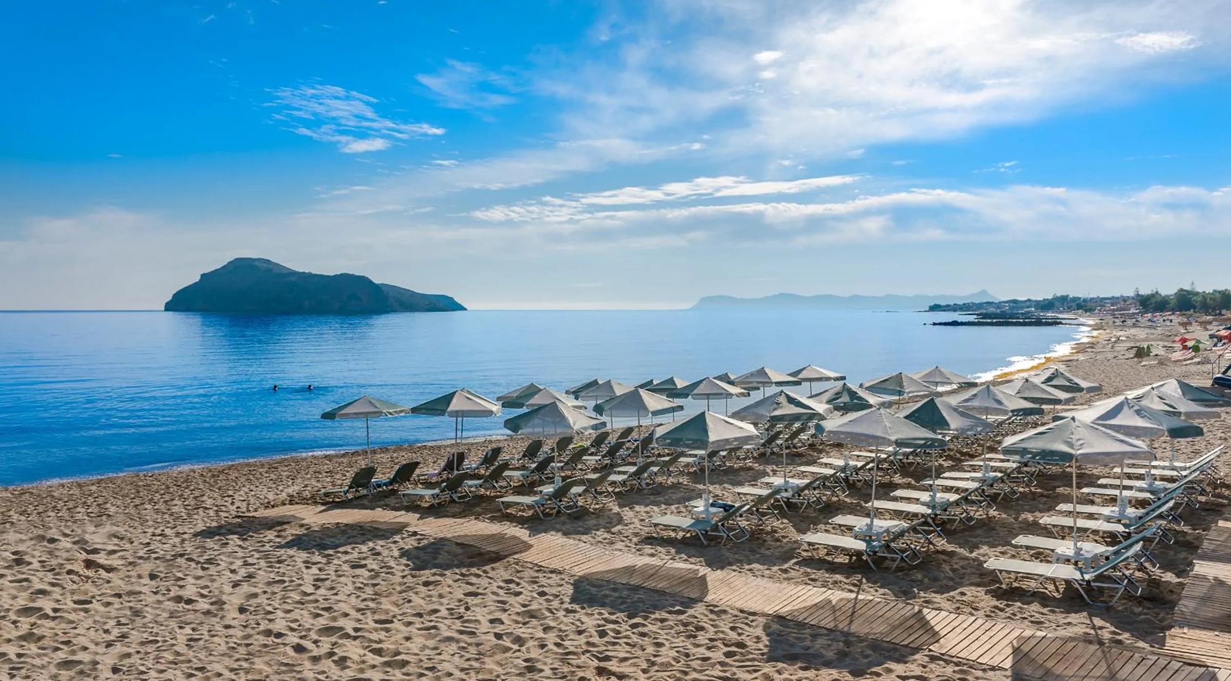 Beach in Porto Platanias Beach Resort & Spa