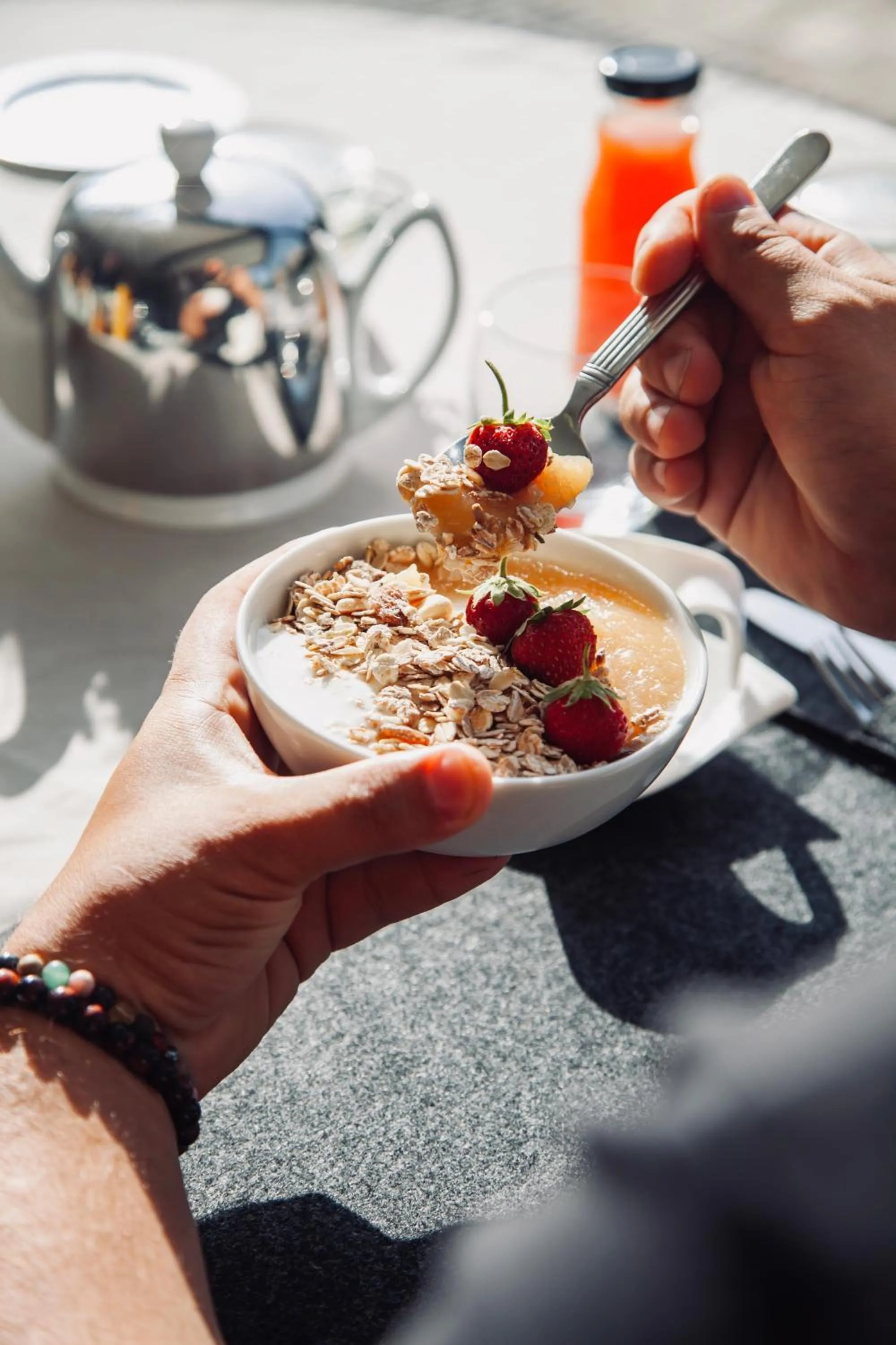 Meals in Auberge Kallisté - Eco Label