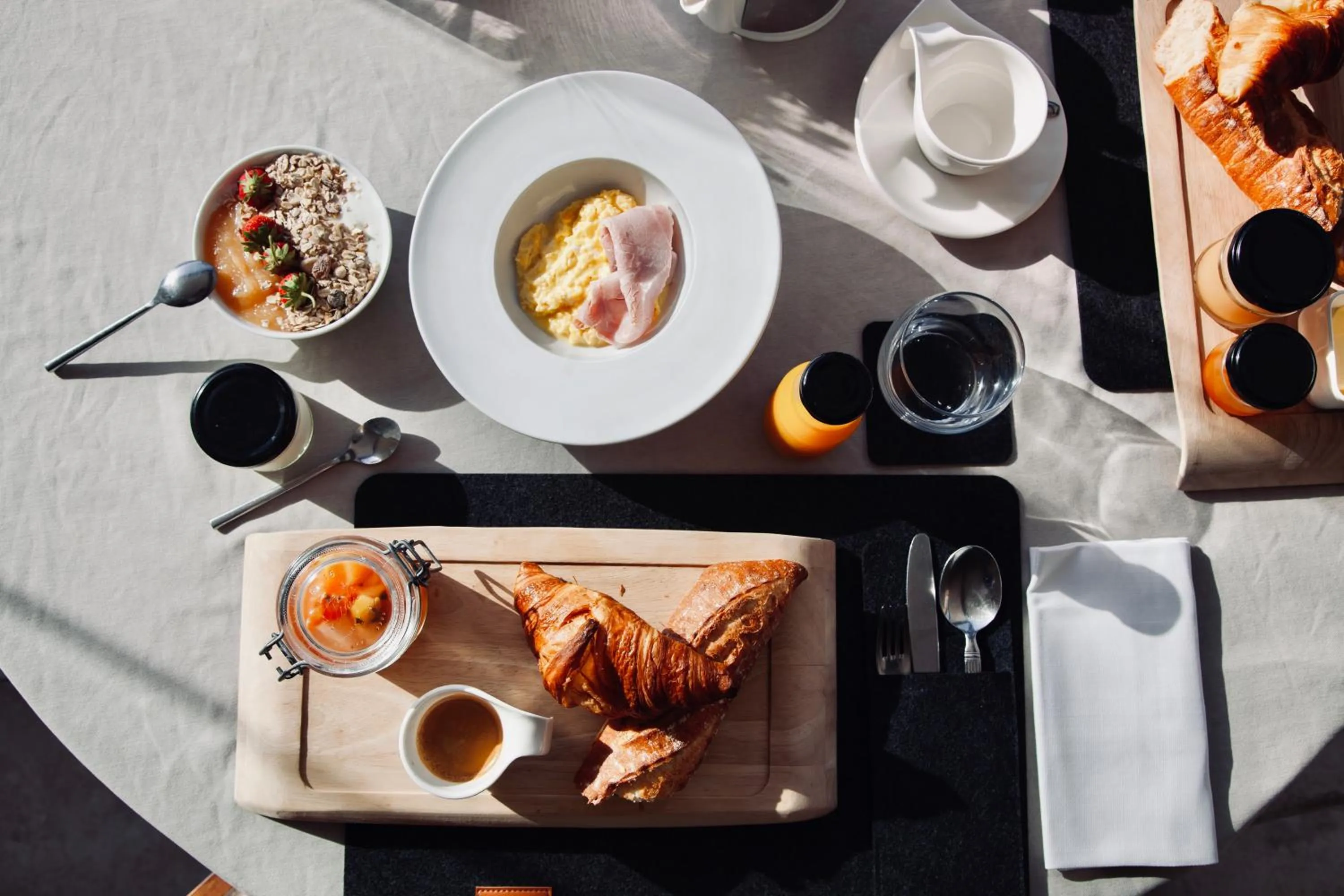 Breakfast in Auberge Kallisté - Eco Label