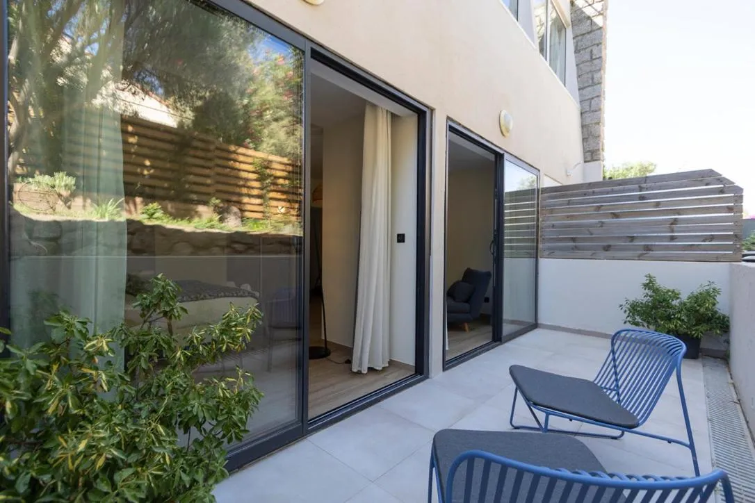 Patio in Auberge Kallisté - Eco Label