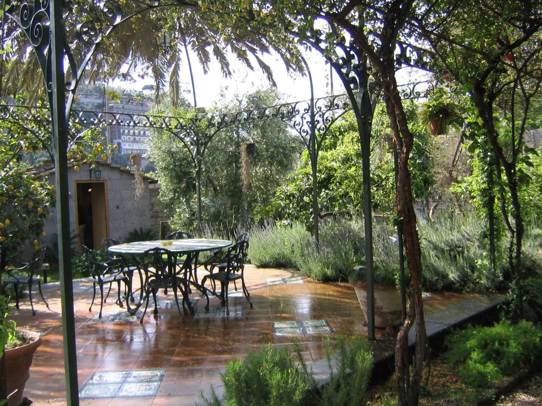 Patio in Suite Lidia B&B