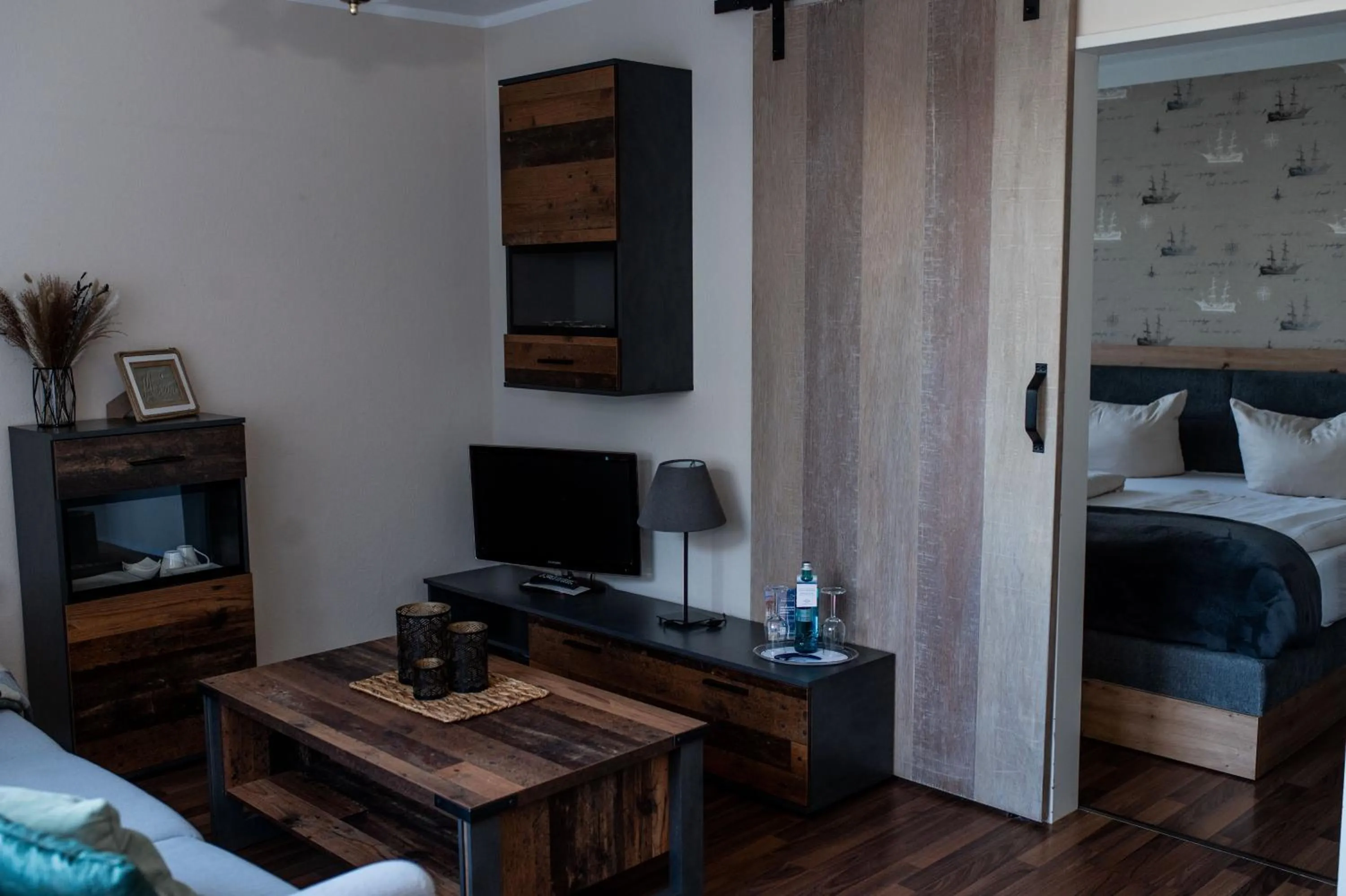 Photo of the whole room, Bed in Landhotel Esen