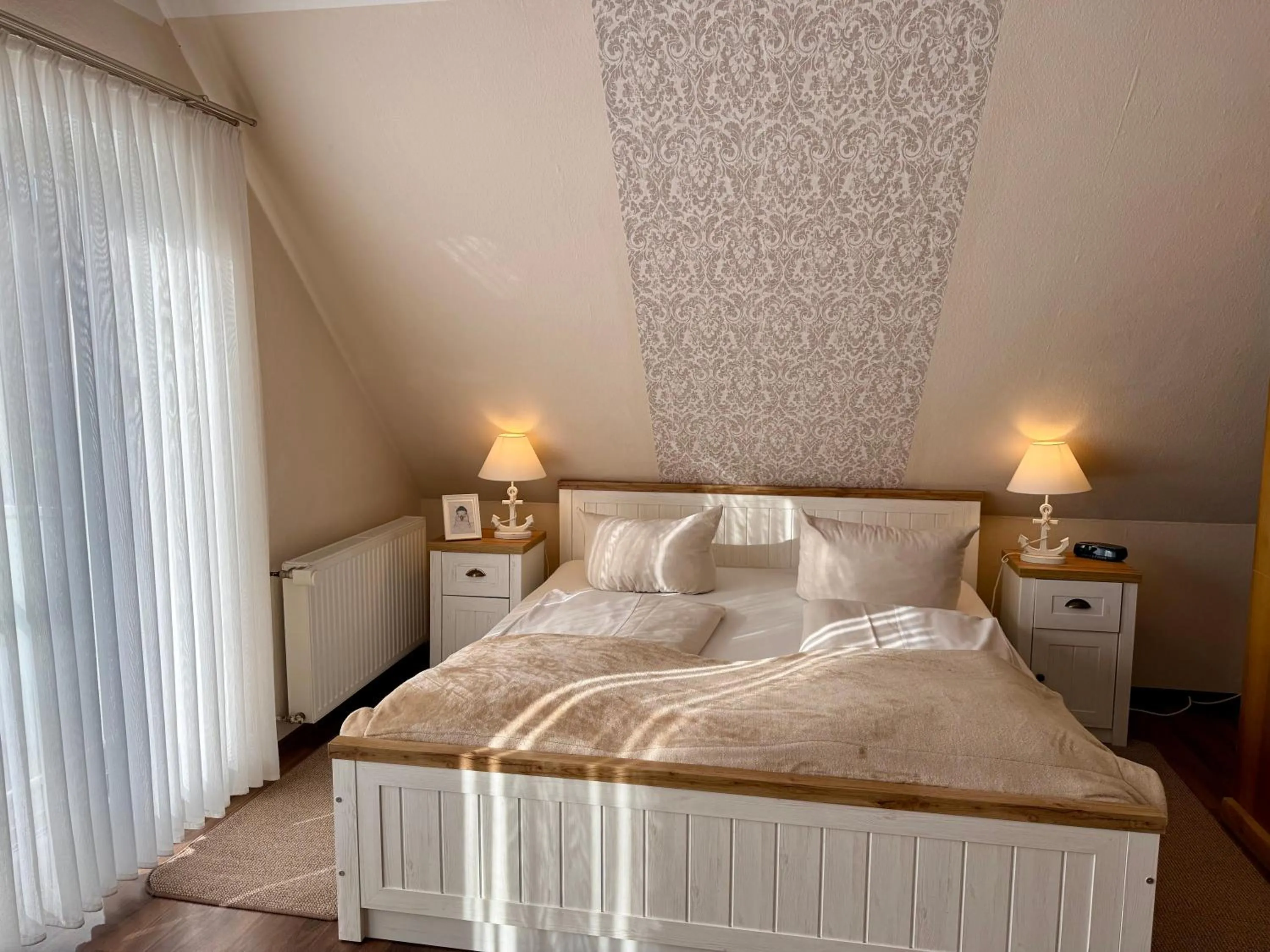 Bedroom, Bed in Landhotel Esen