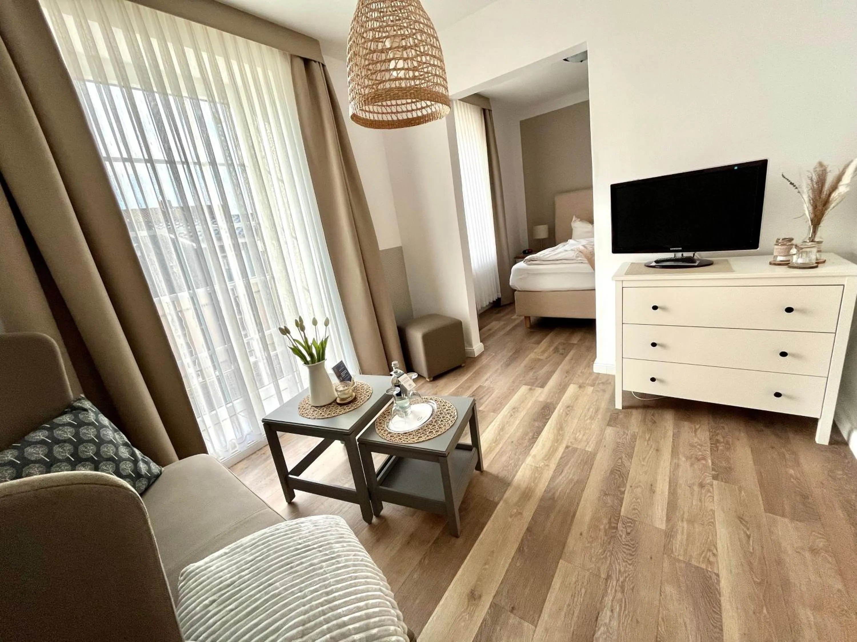 Photo of the whole room, Bed in Landhotel Esen