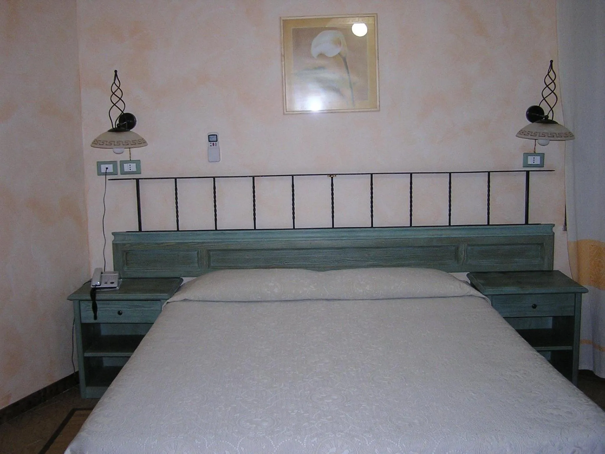 Bed in Hotel Mistral