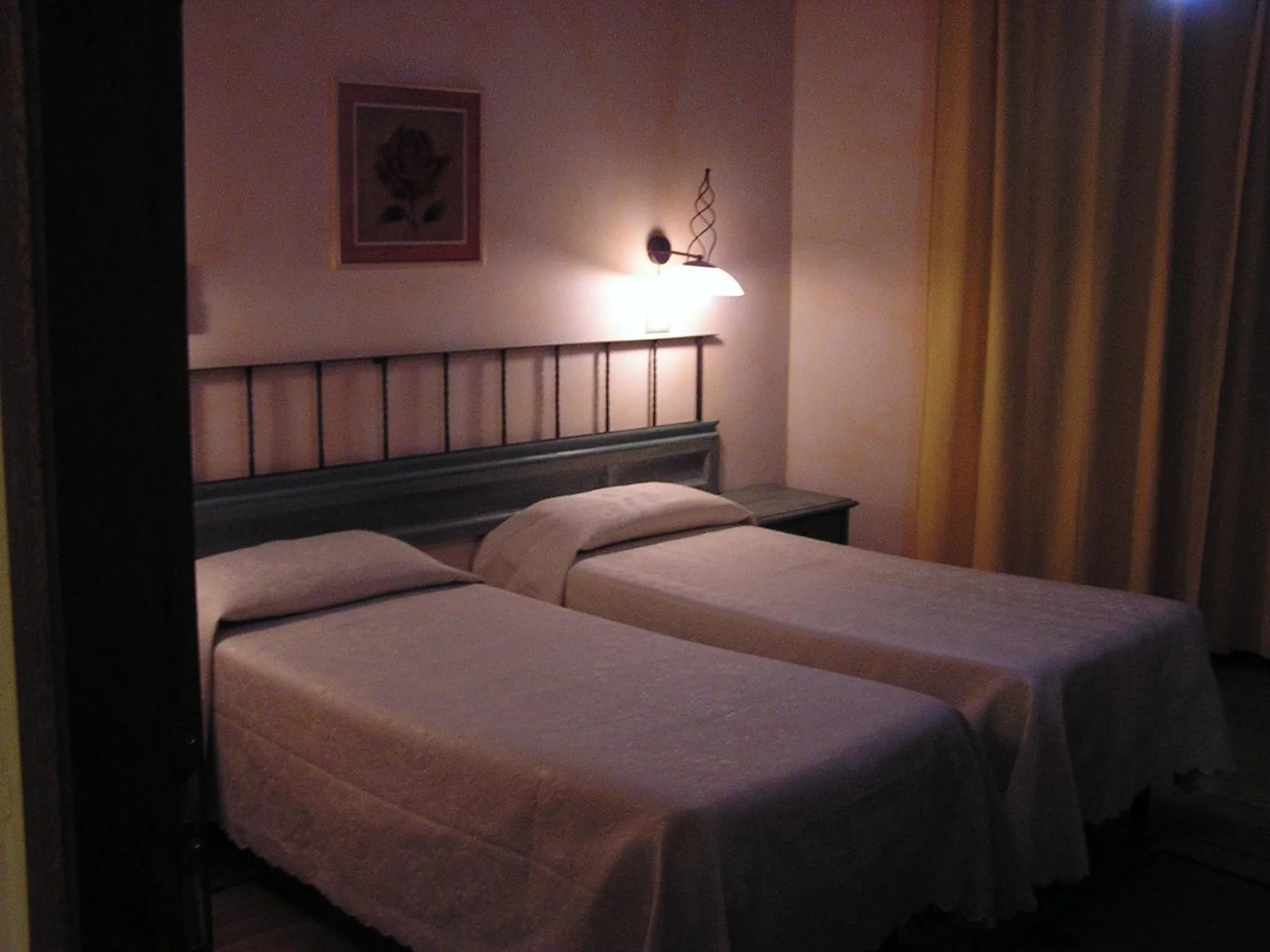 Bed in Hotel Mistral