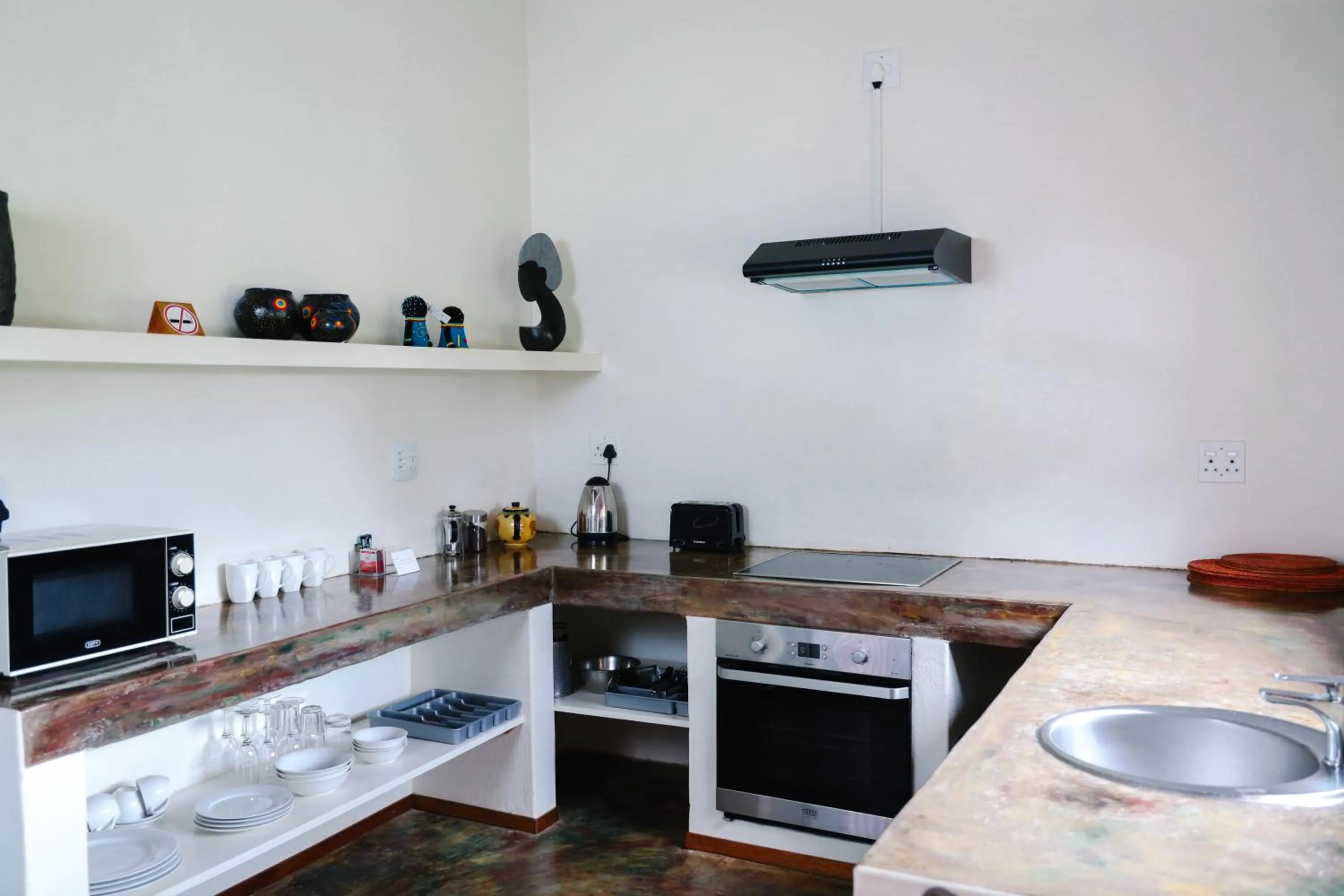 Kitchen or kitchenette in Madi a Thavha Mountain Lodge