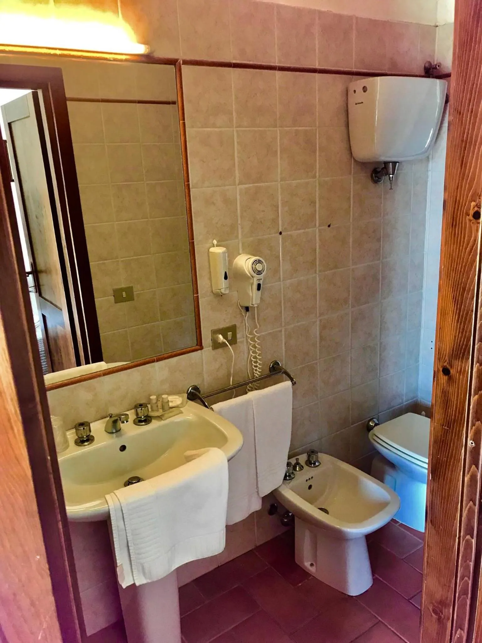 Bathroom in Castello Cortevecchio