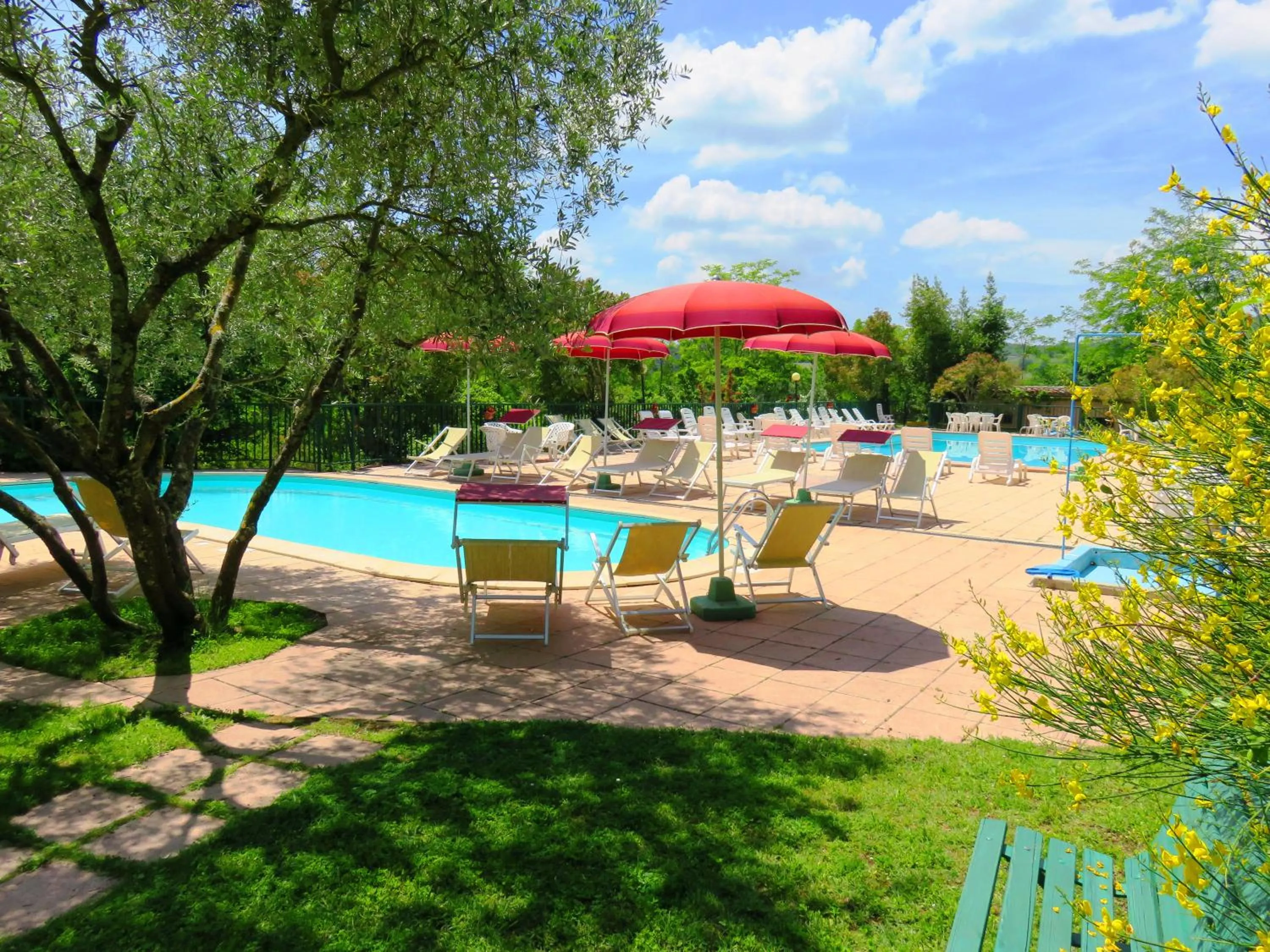 Swimming pool in Castello Cortevecchio