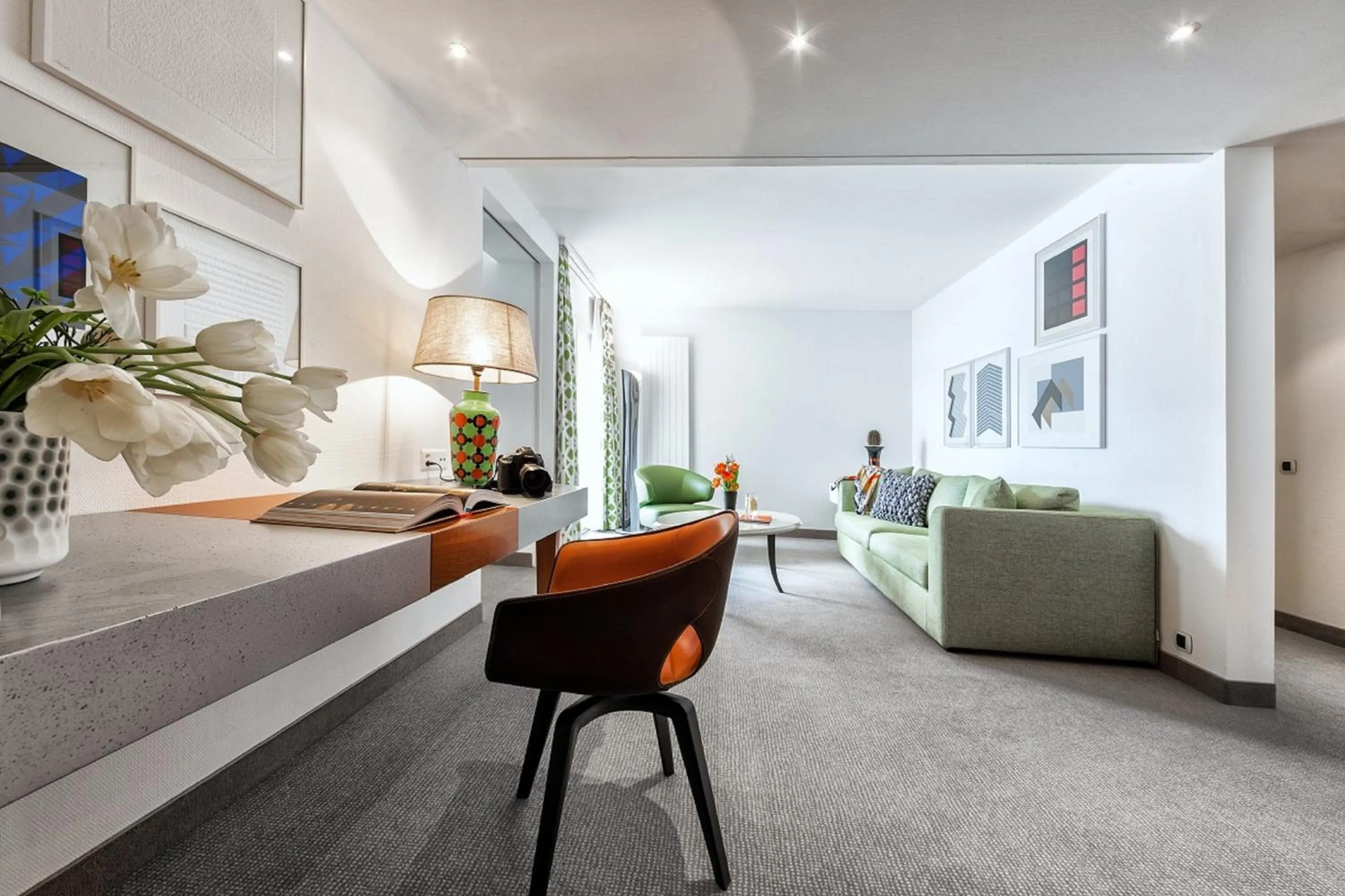 Seating area in Hotel Eden Roc - The Leading Hotels of the World