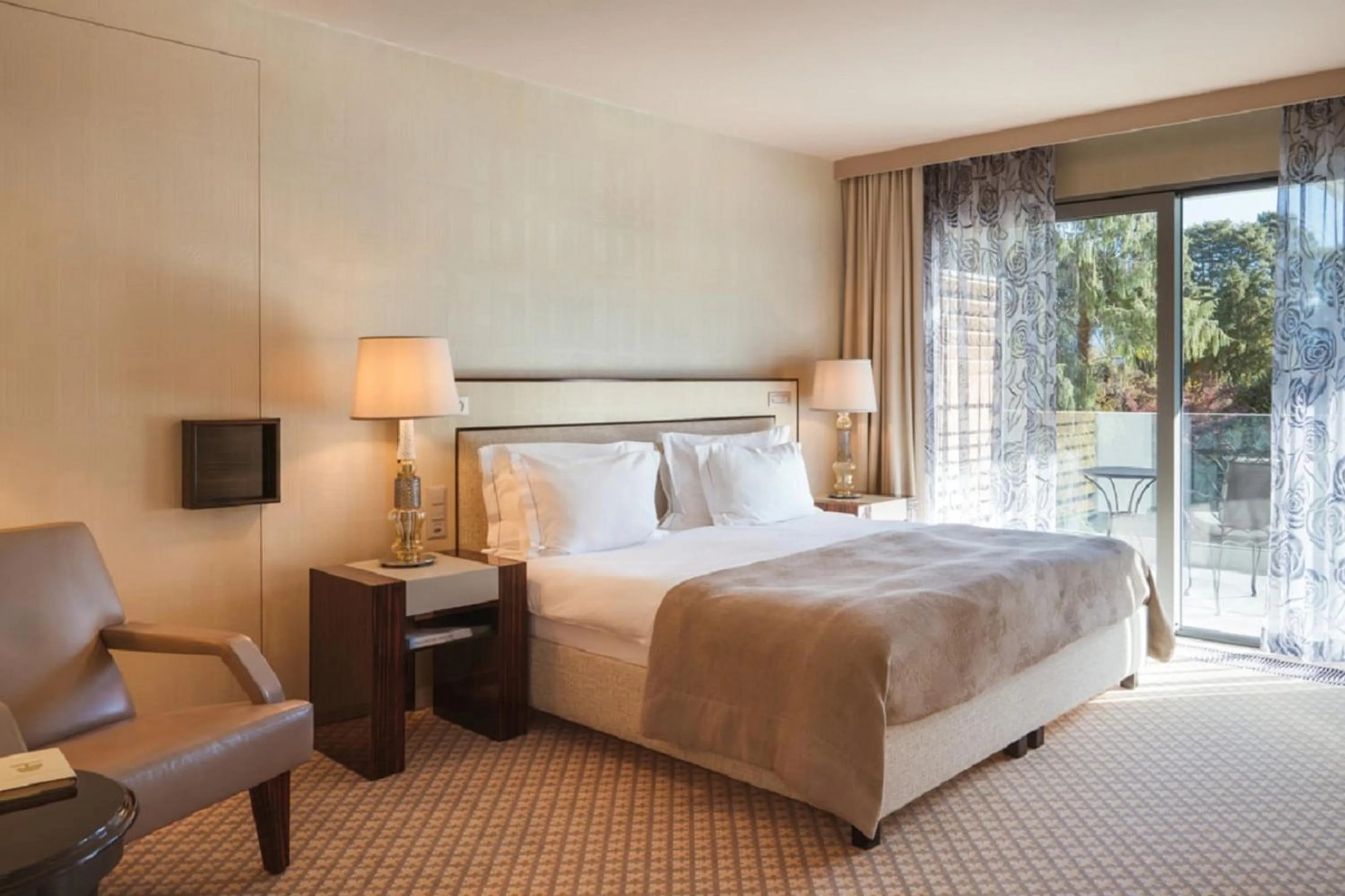 Bed in Hotel Eden Roc - The Leading Hotels of the World