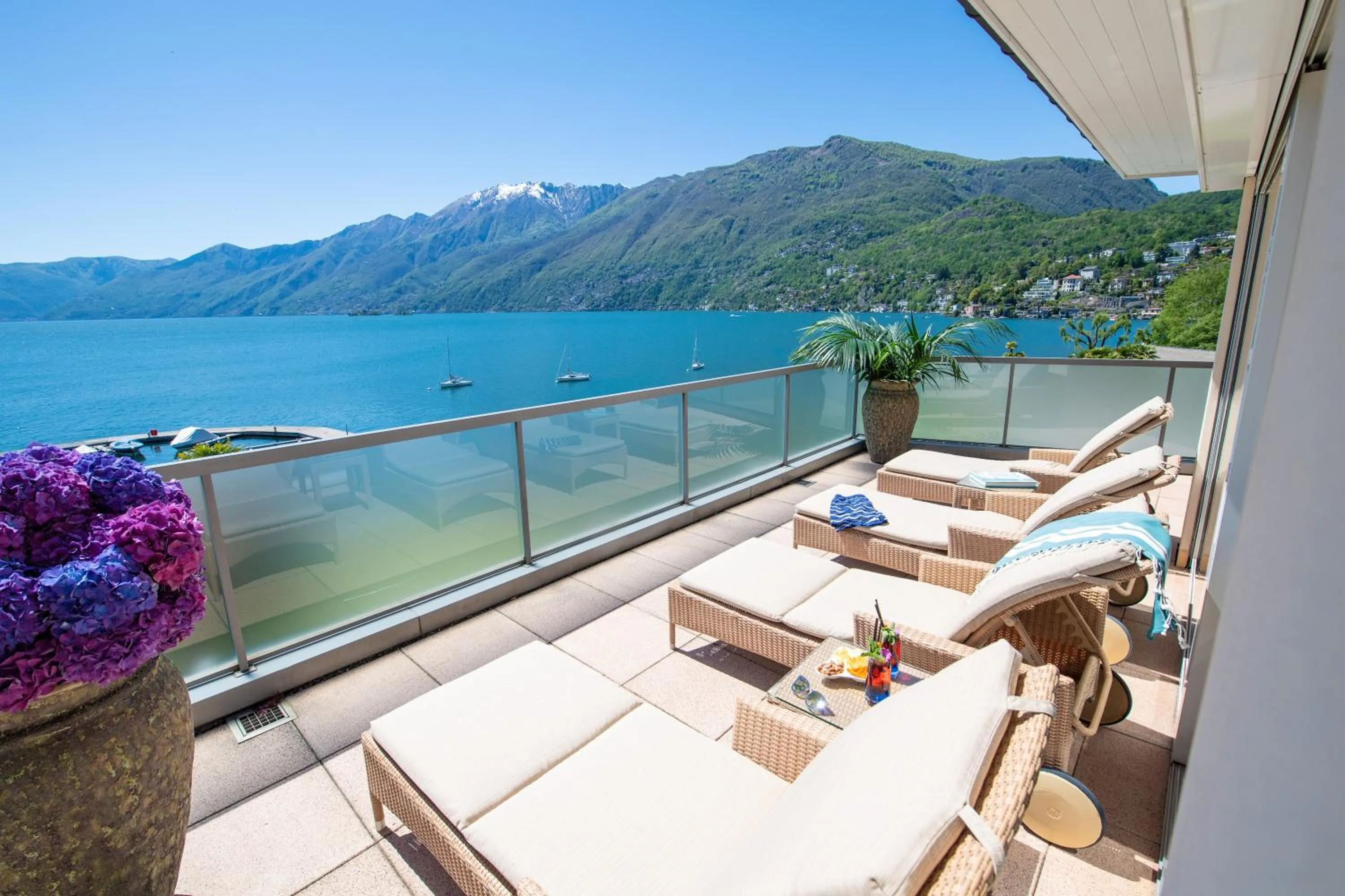 Balcony/Terrace in Hotel Eden Roc - The Leading Hotels of the World