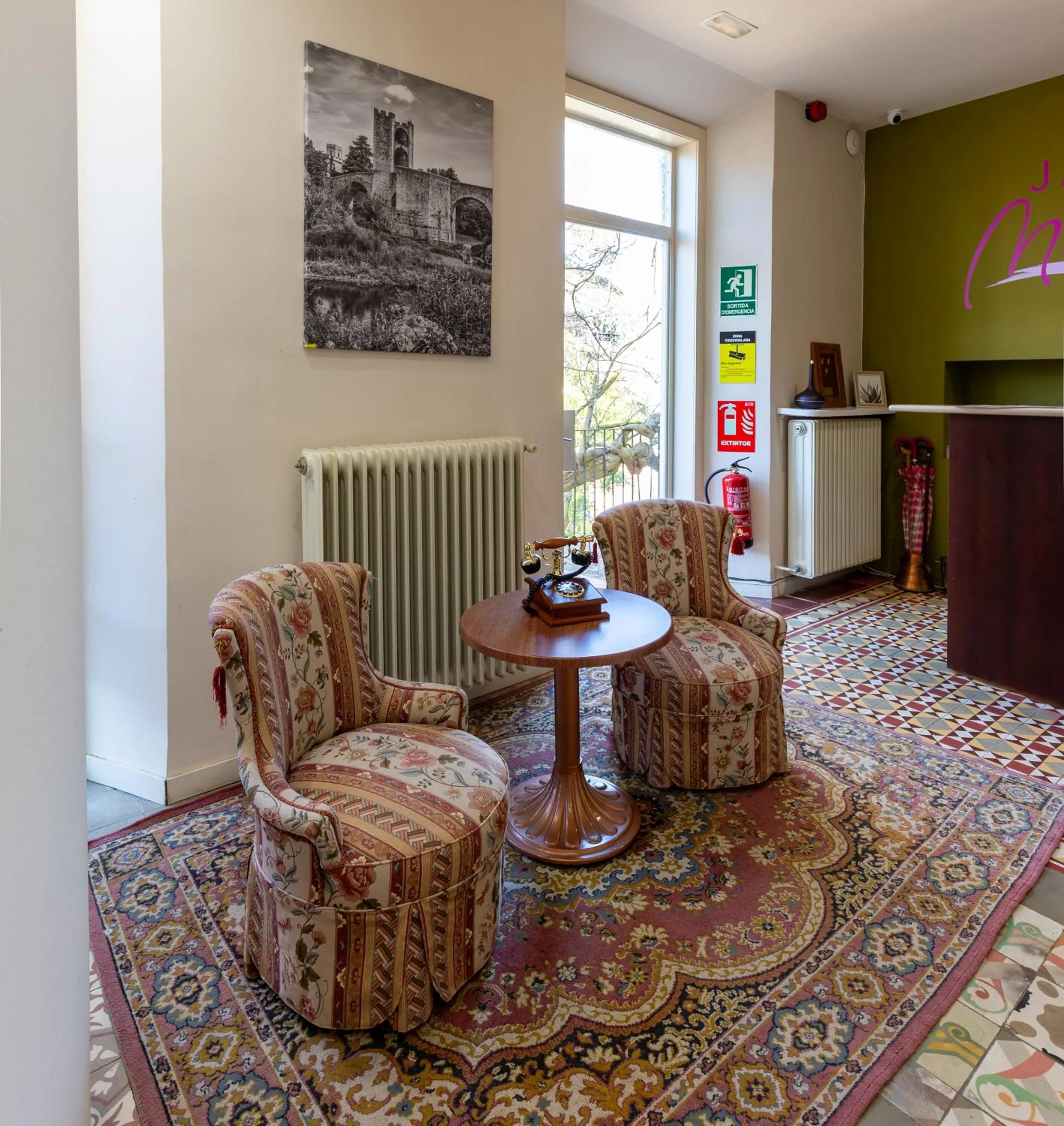 Lobby or reception in Els Jardins De La Martana