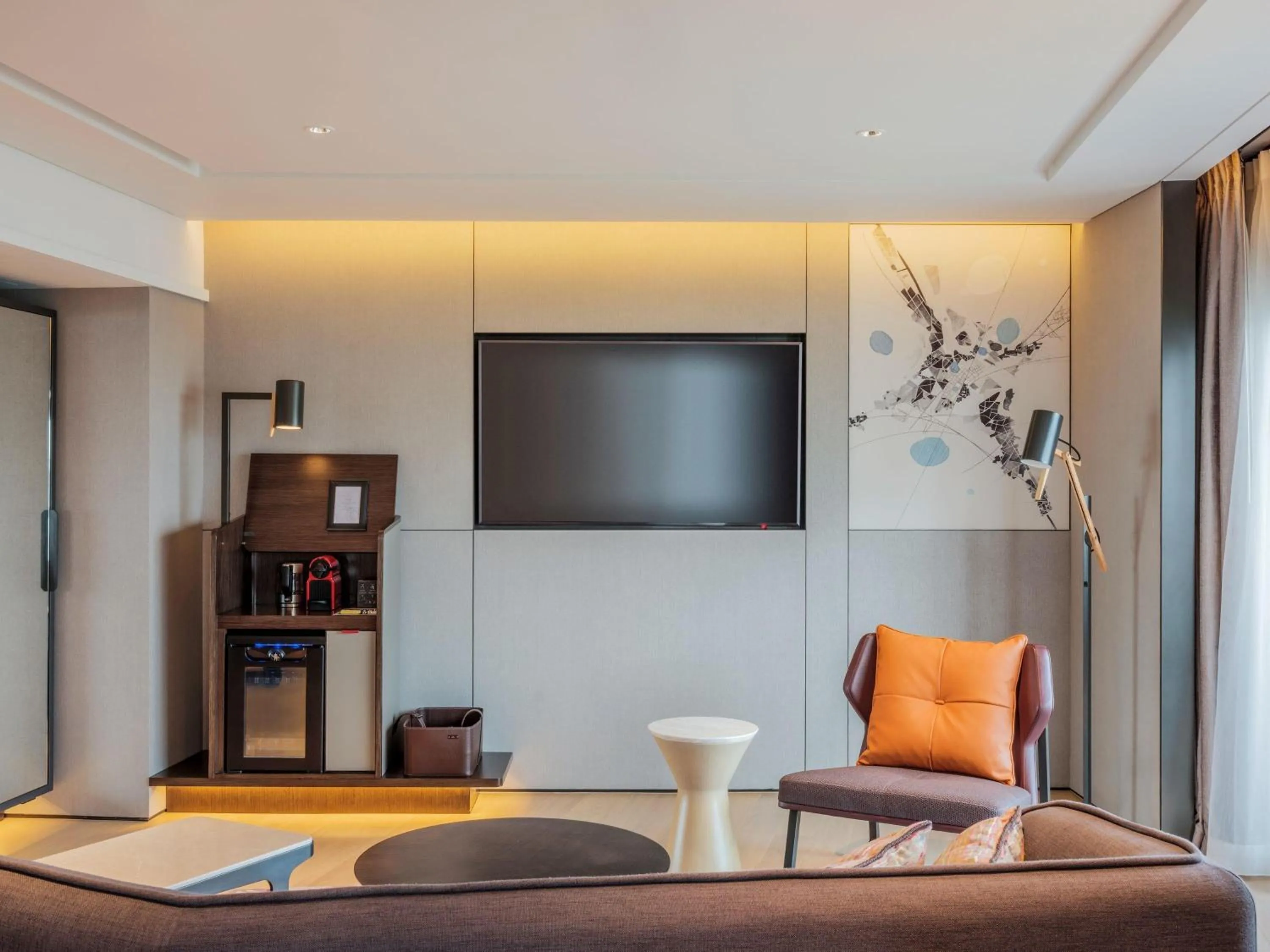 Bedroom in Swissotel The Stamford Singapore