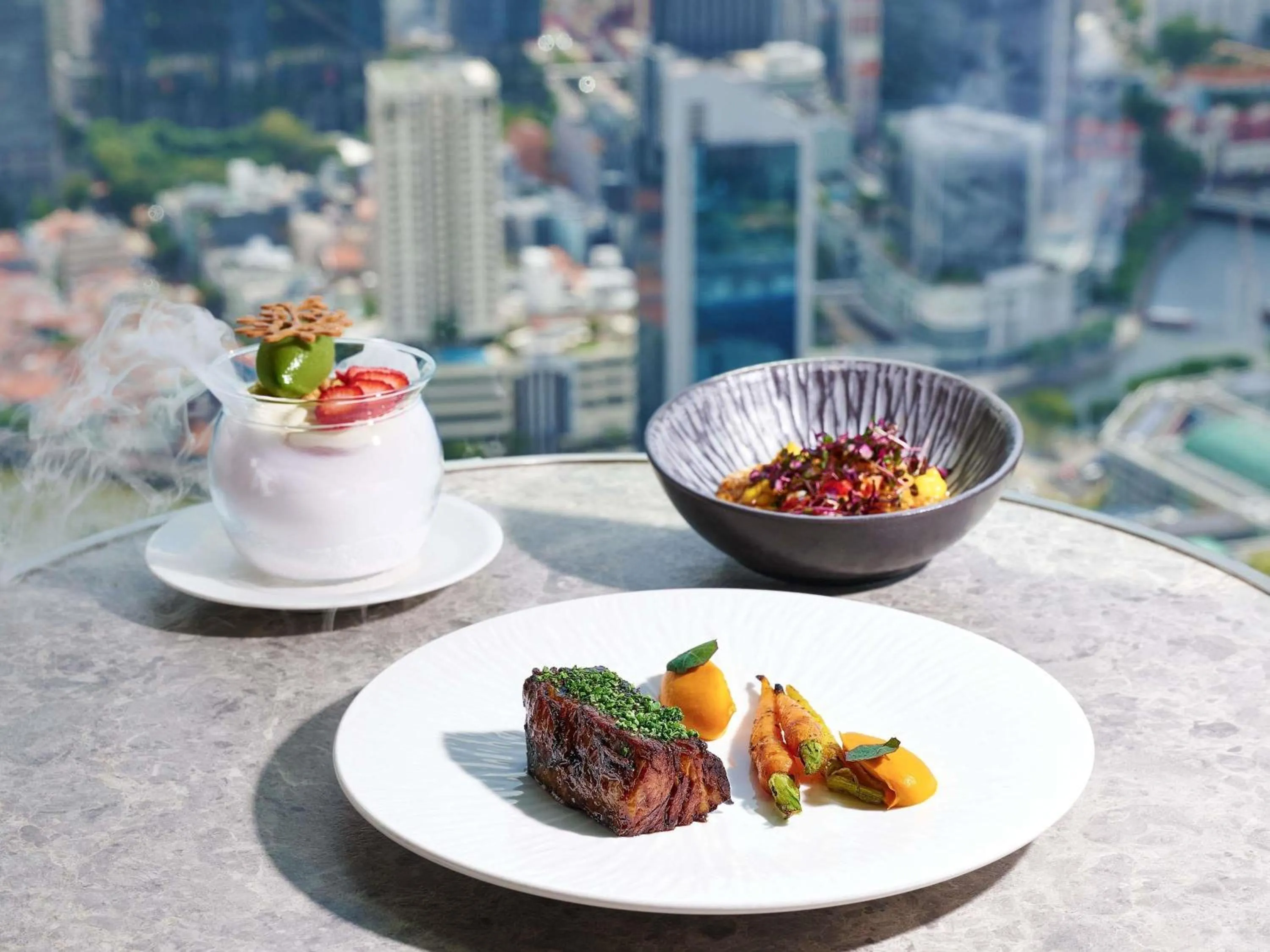Restaurant/places to eat in Swissotel The Stamford Singapore