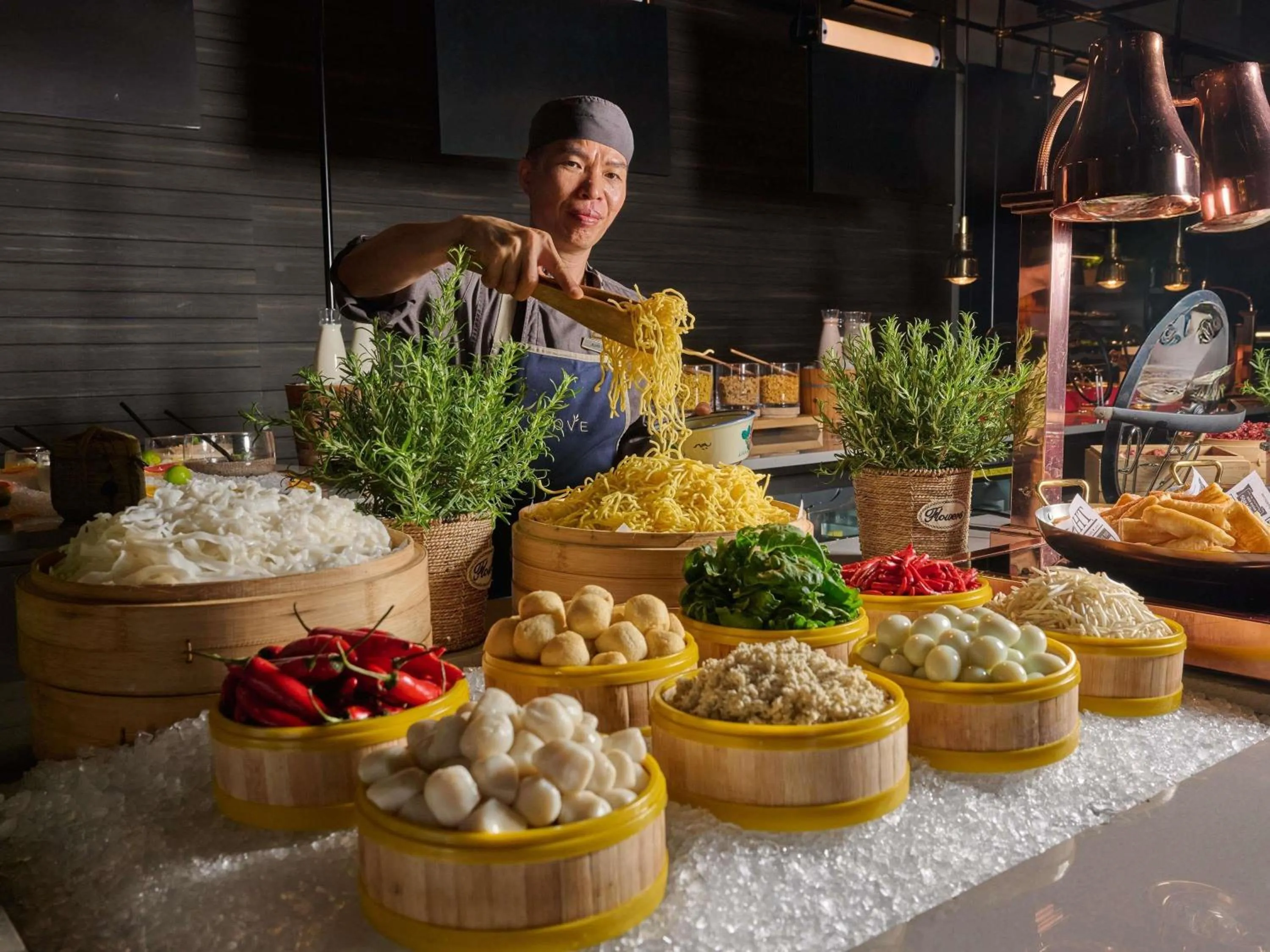 Breakfast in Swissotel The Stamford Singapore