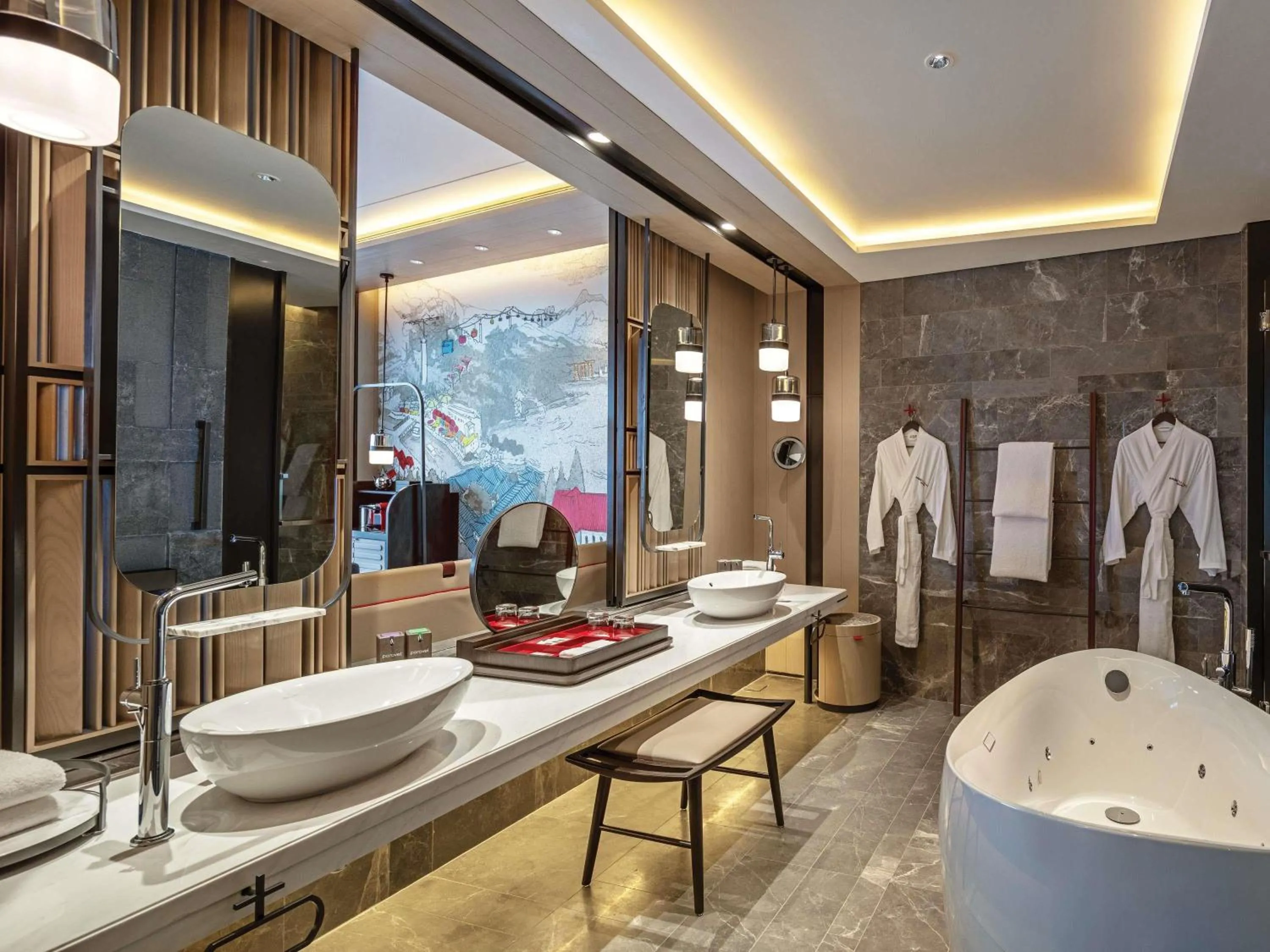 Photo of the whole room in Swissotel The Stamford Singapore