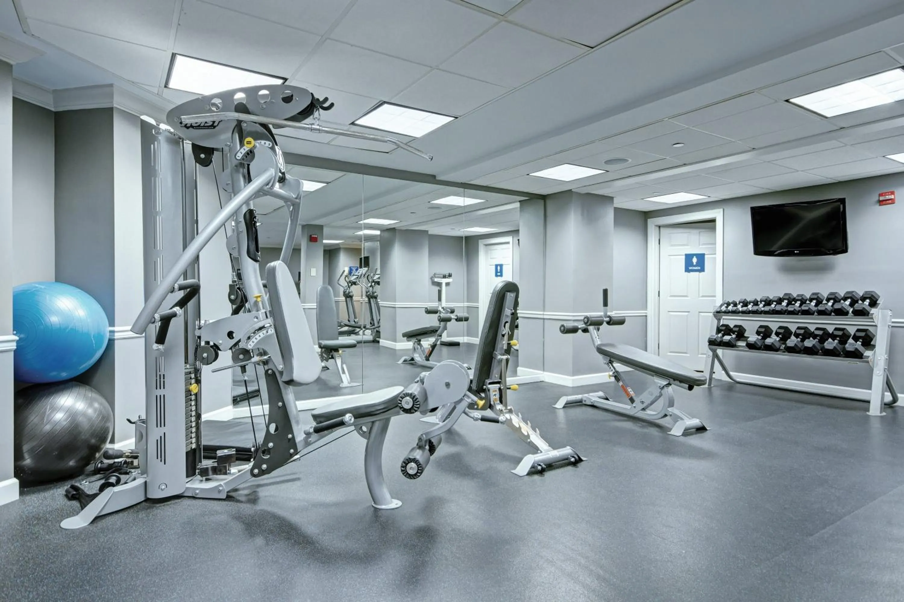 Fitness centre/facilities in Club Wyndham Old Town Alexandria